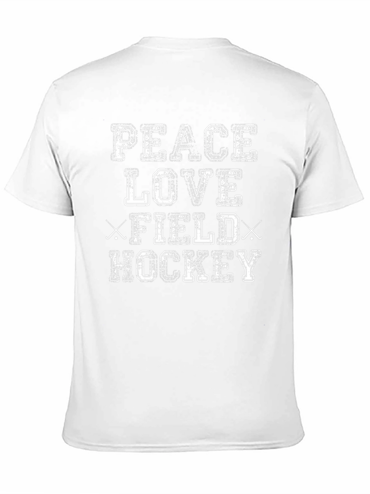 Peace Love Field Hockey Graphic Tee