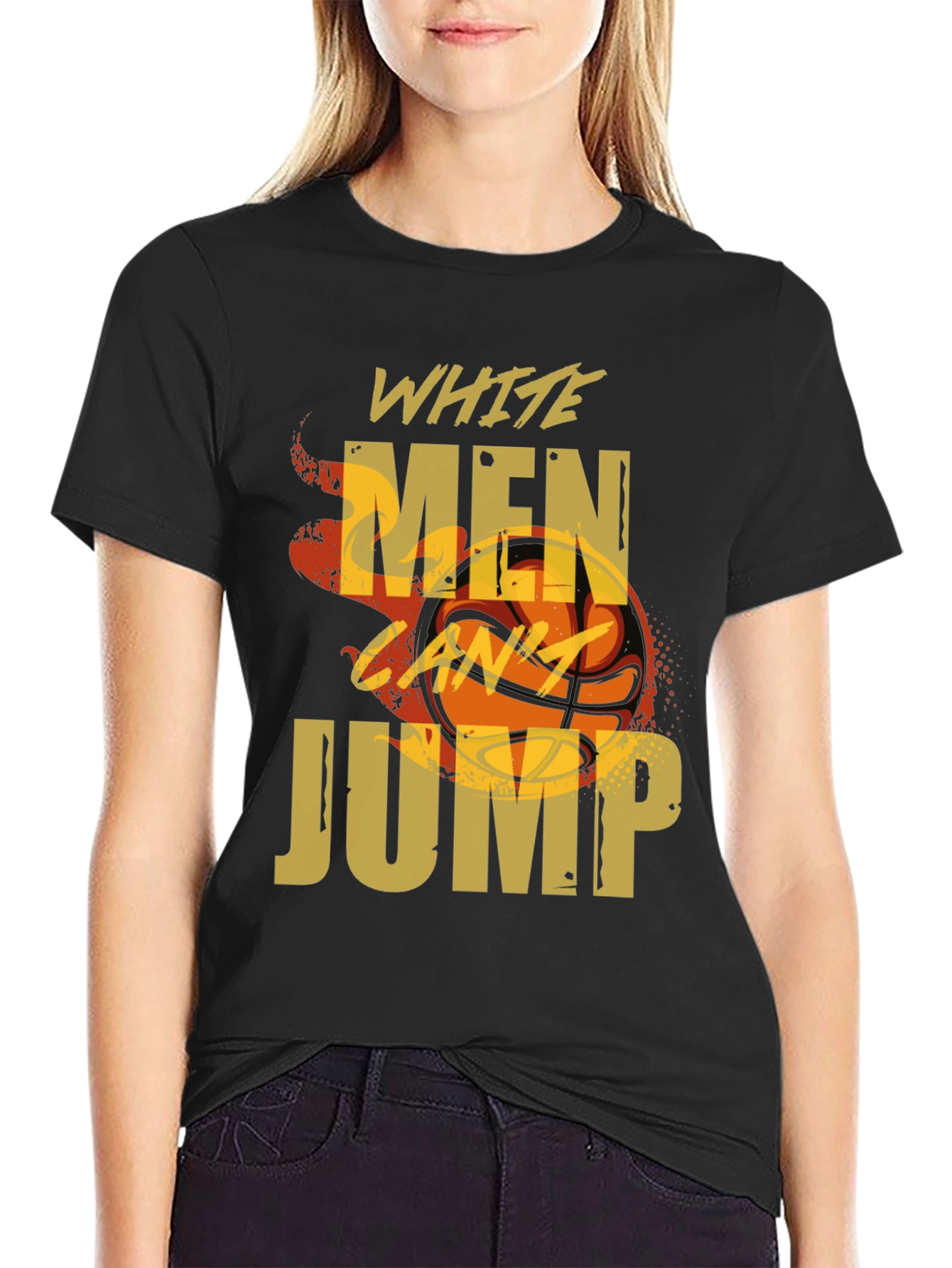 White Men Cant Jump Graphic T-Shirt