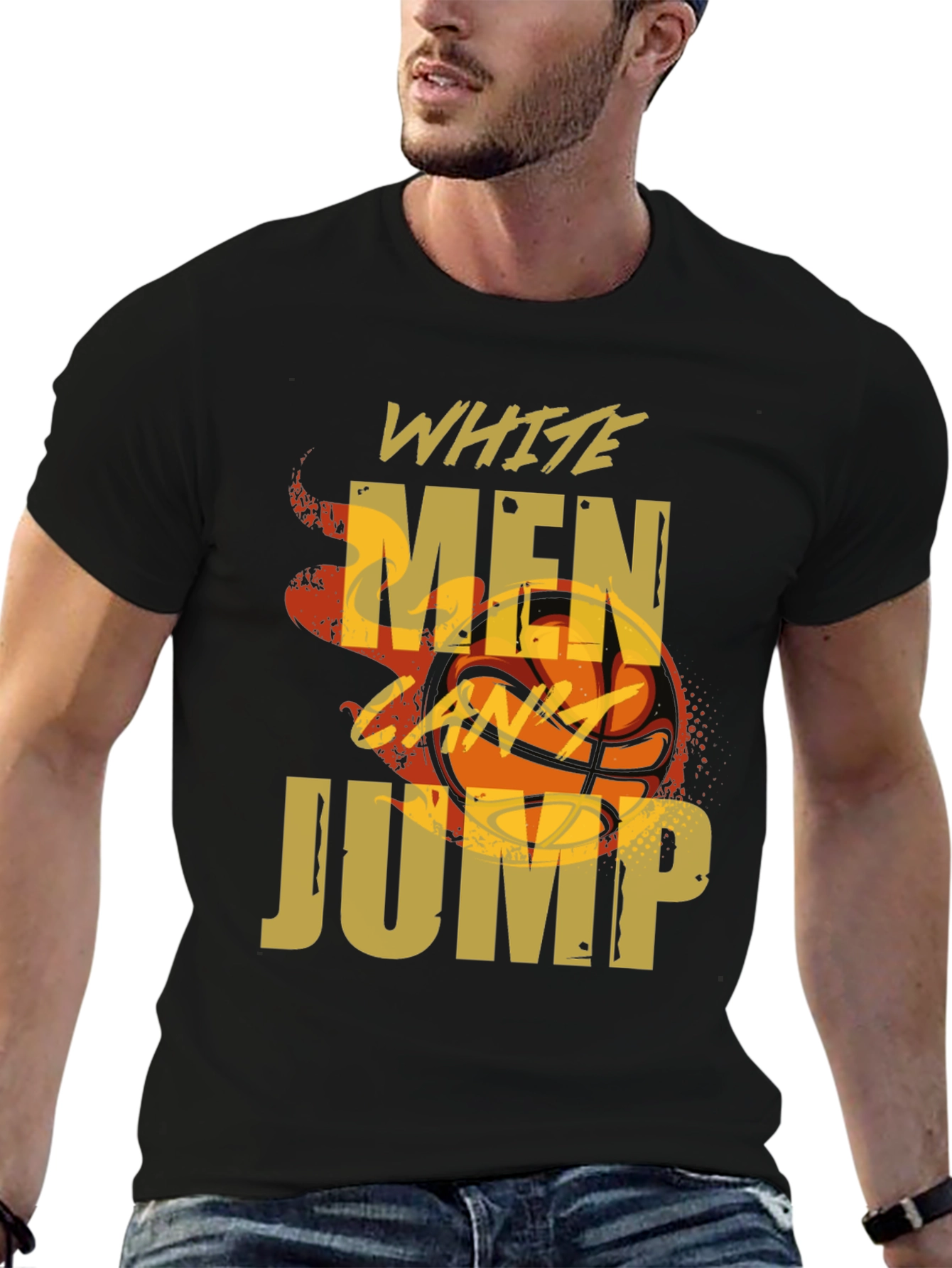White Men Cant Jump Graphic T-Shirt