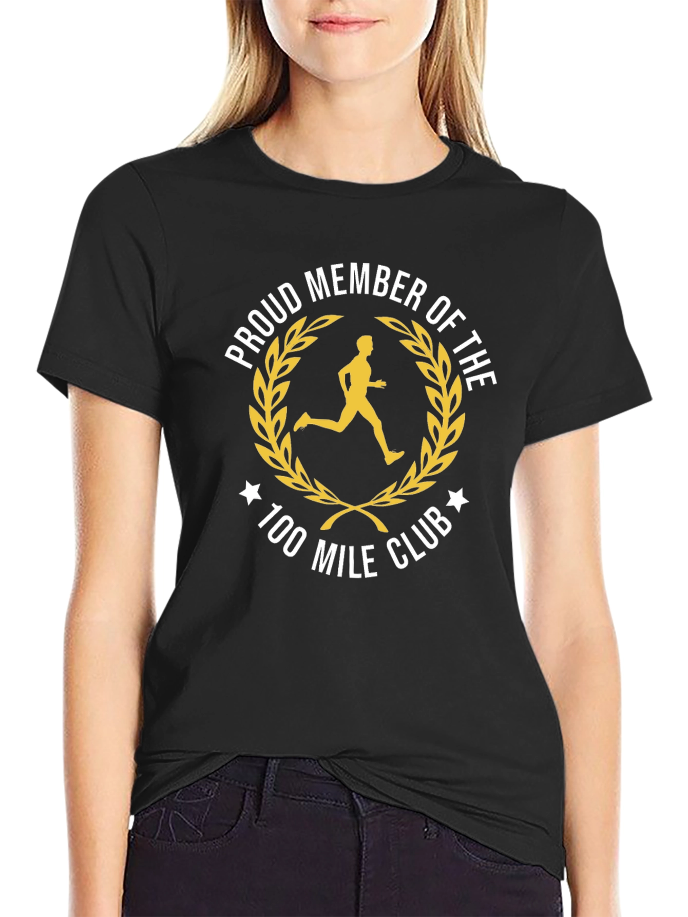 Proud 100 Mile Club T-Shirt - Running Athlete Tee