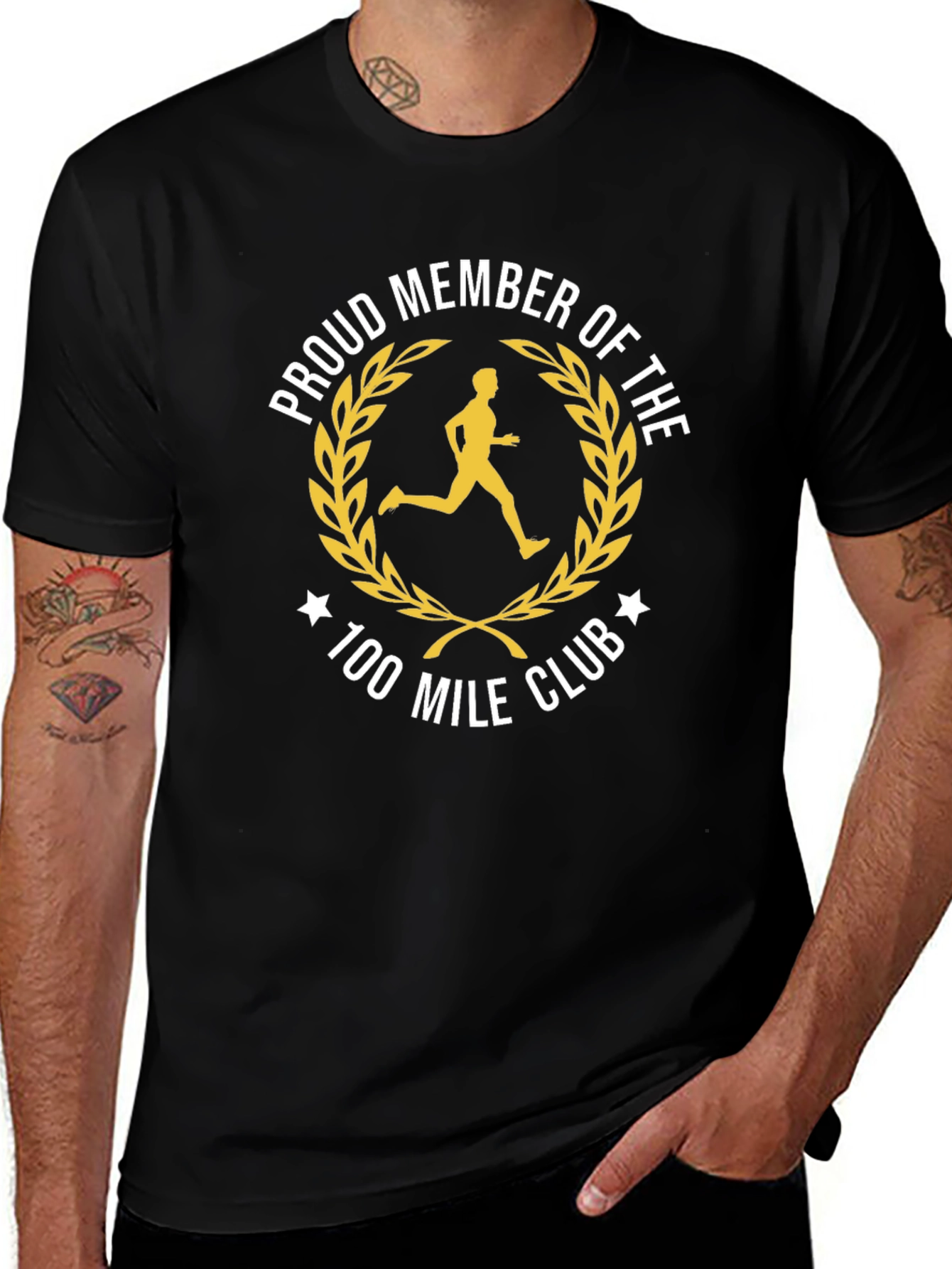 Proud 100 Mile Club T-Shirt - Running Athlete Tee
