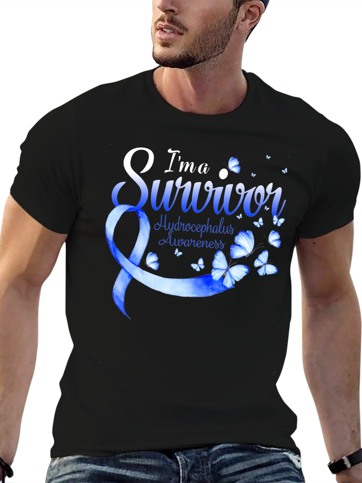 Hydrocephalus Awareness Survivor T-Shirt