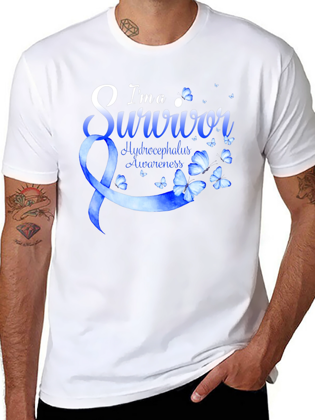 Hydrocephalus Awareness Survivor T-Shirt