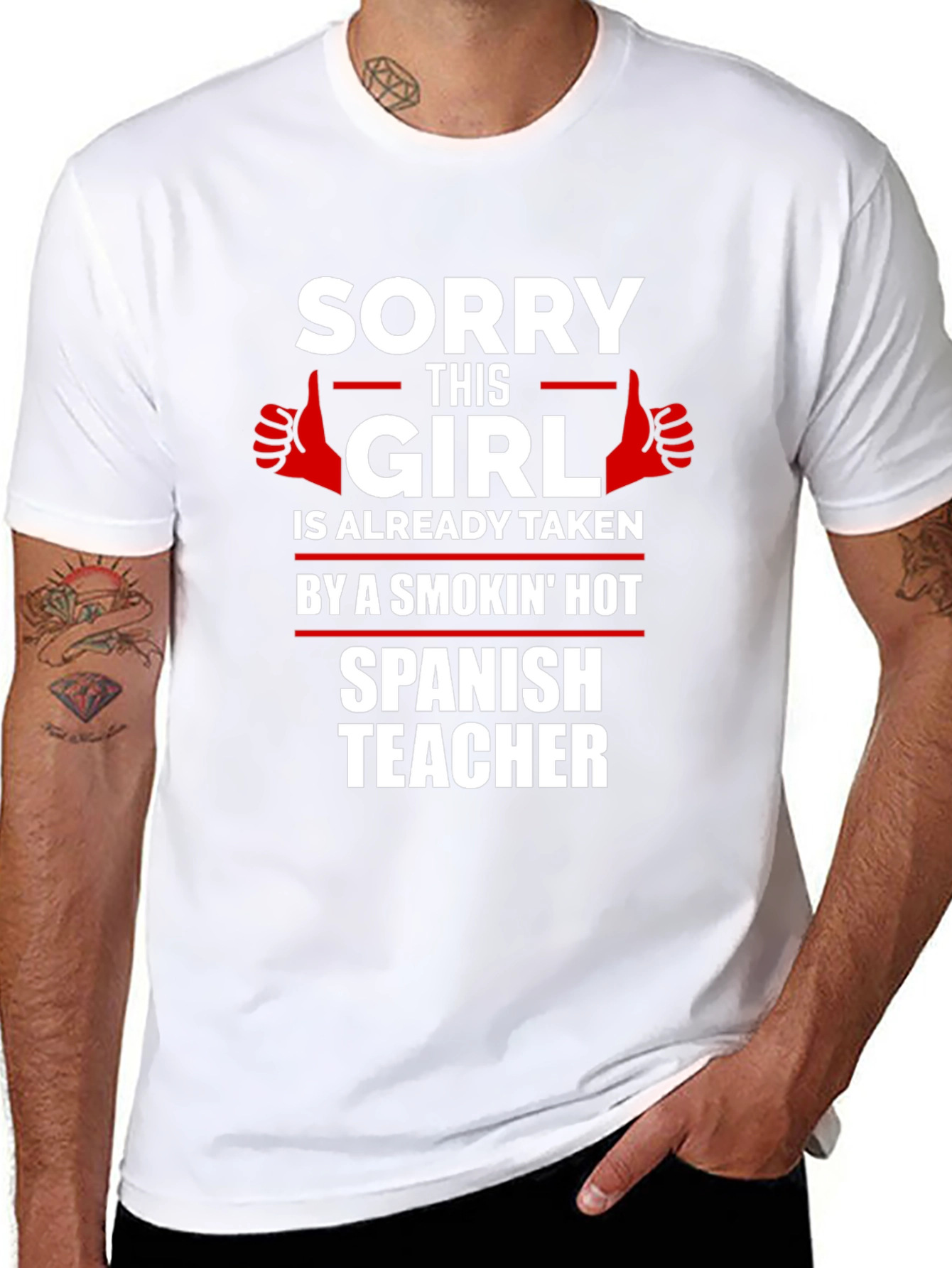Funny Spanish Teacher Boyfriend T-Shirt