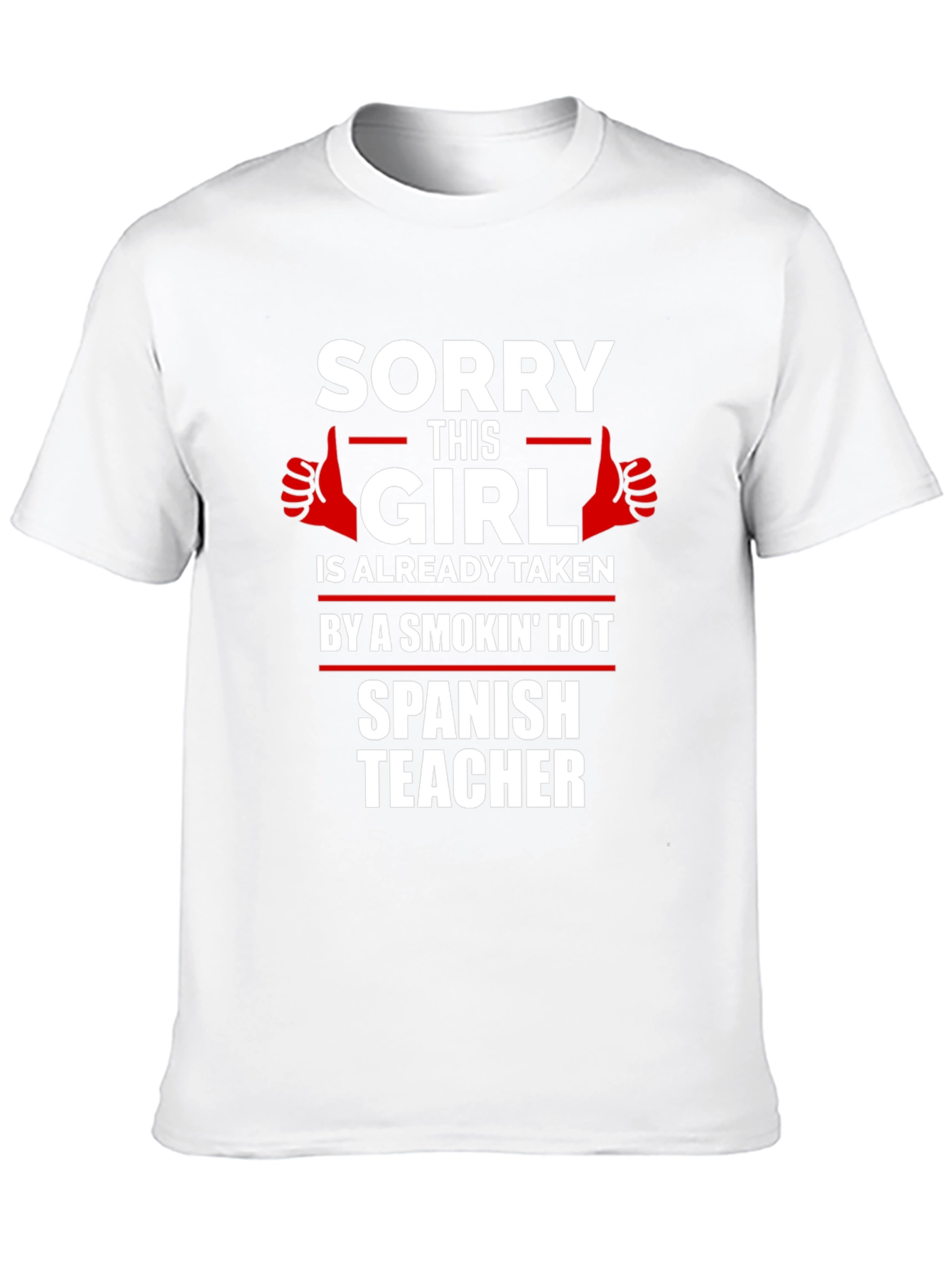 Funny Spanish Teacher Boyfriend T-Shirt