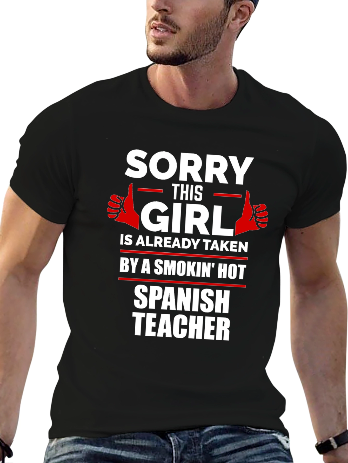 Funny Spanish Teacher Boyfriend T-Shirt