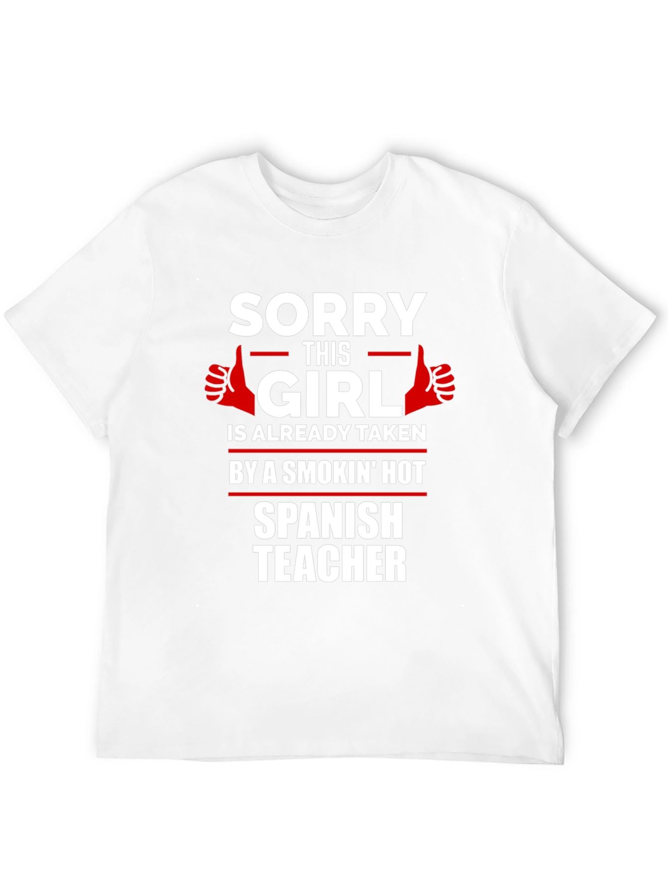 Funny Spanish Teacher Boyfriend T-Shirt