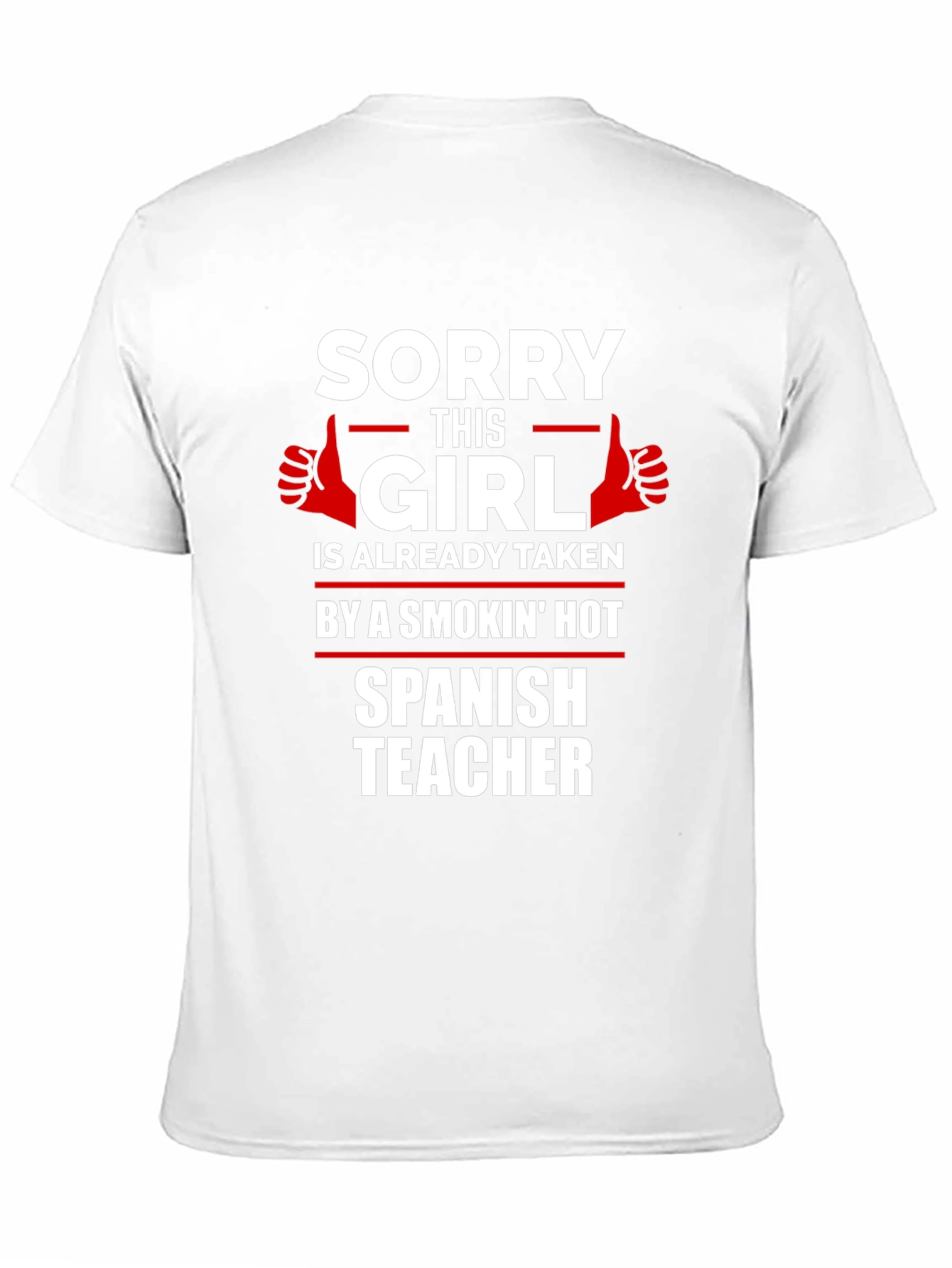 Funny Spanish Teacher Boyfriend T-Shirt