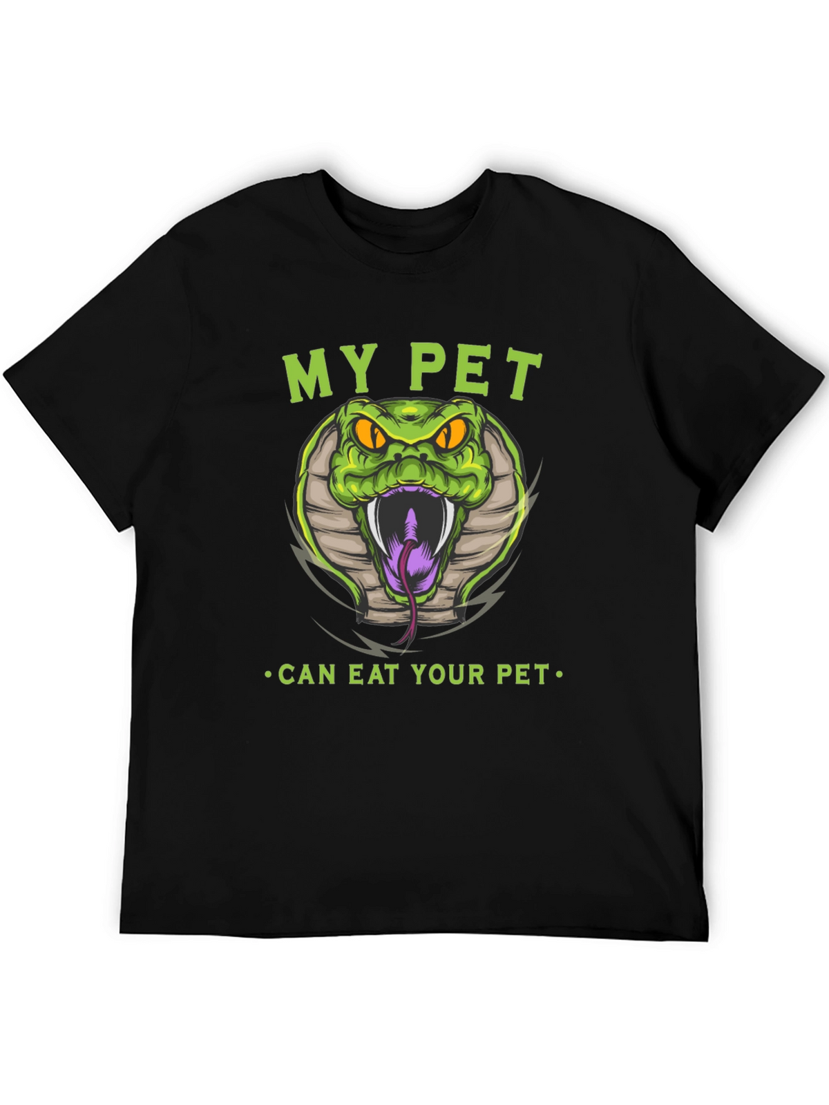 My Pet Snake Graphic T-Shirt - Eat Your Pet!