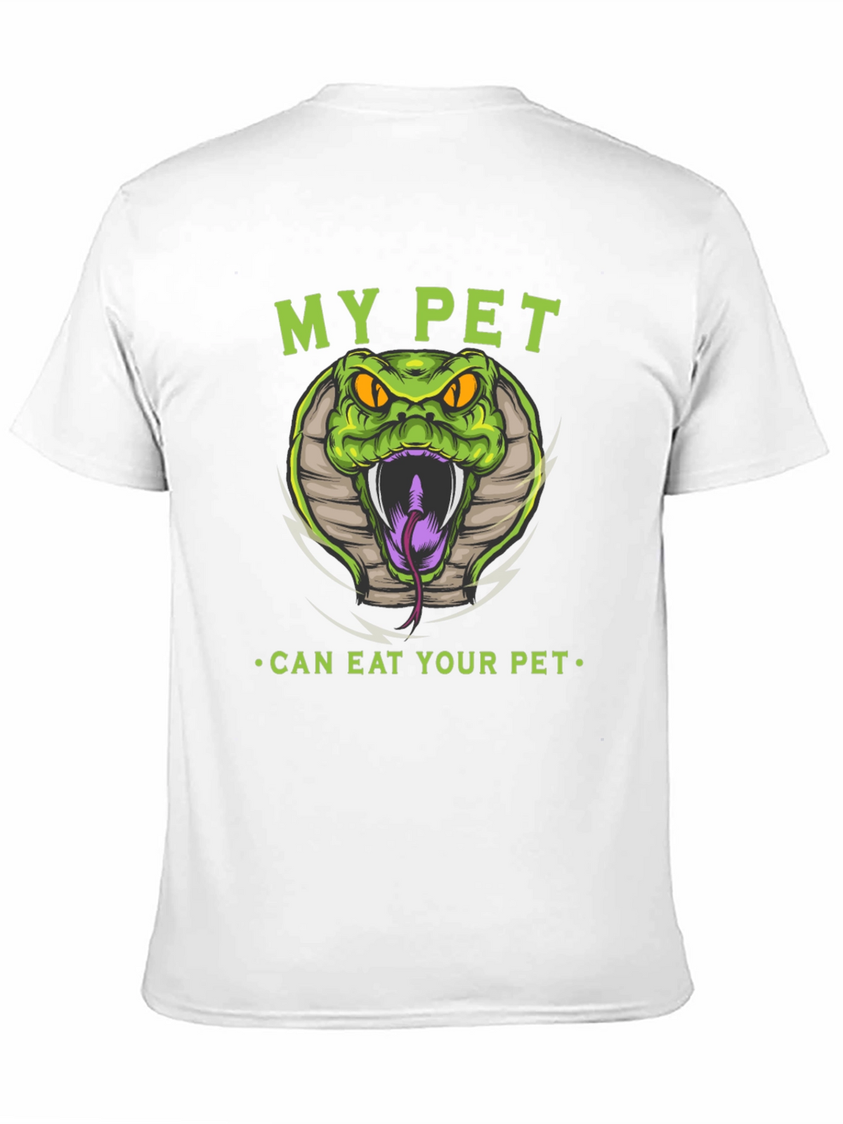 My Pet Snake Graphic T-Shirt - Eat Your Pet!