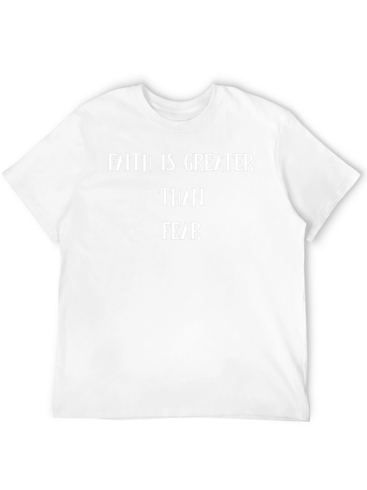 Faith Over Fear Graphic Tee - Inspiring Design