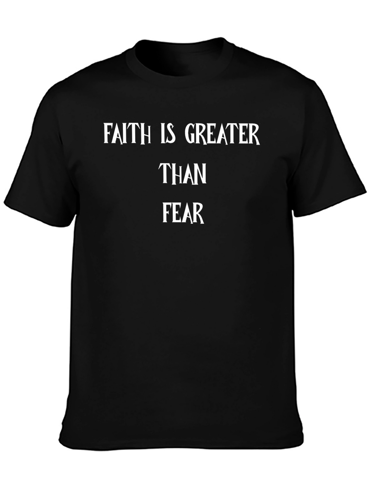 Faith Over Fear Graphic Tee - Inspiring Design