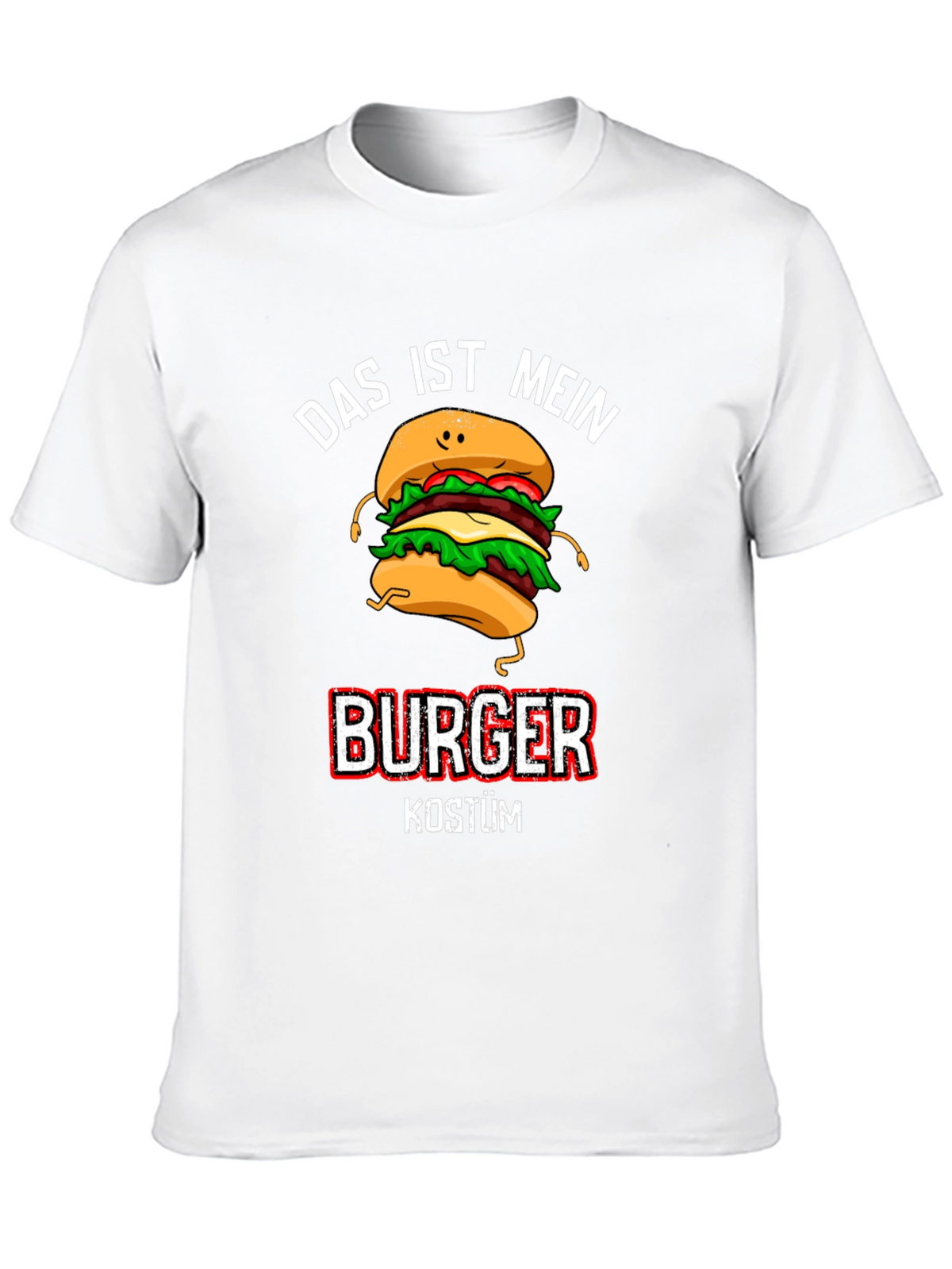 Das Ist Mein Burger Kostüm T-Shirt
