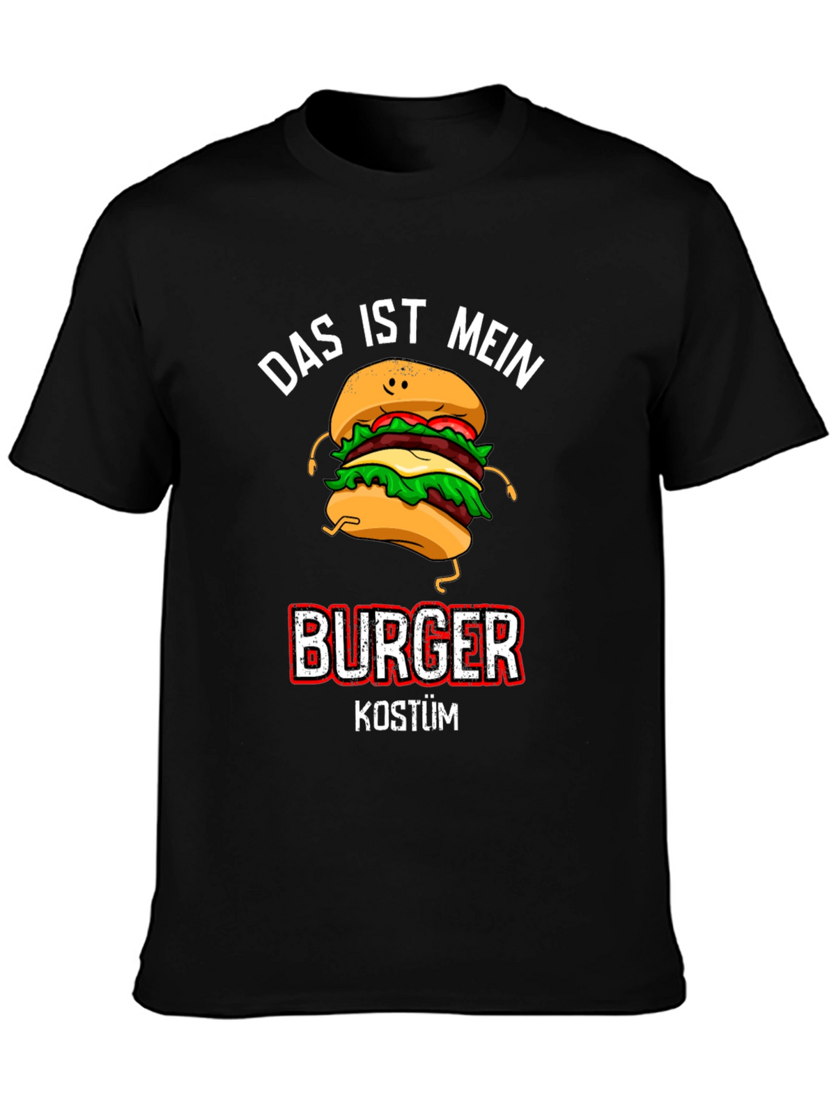 Das Ist Mein Burger Kostüm T-Shirt