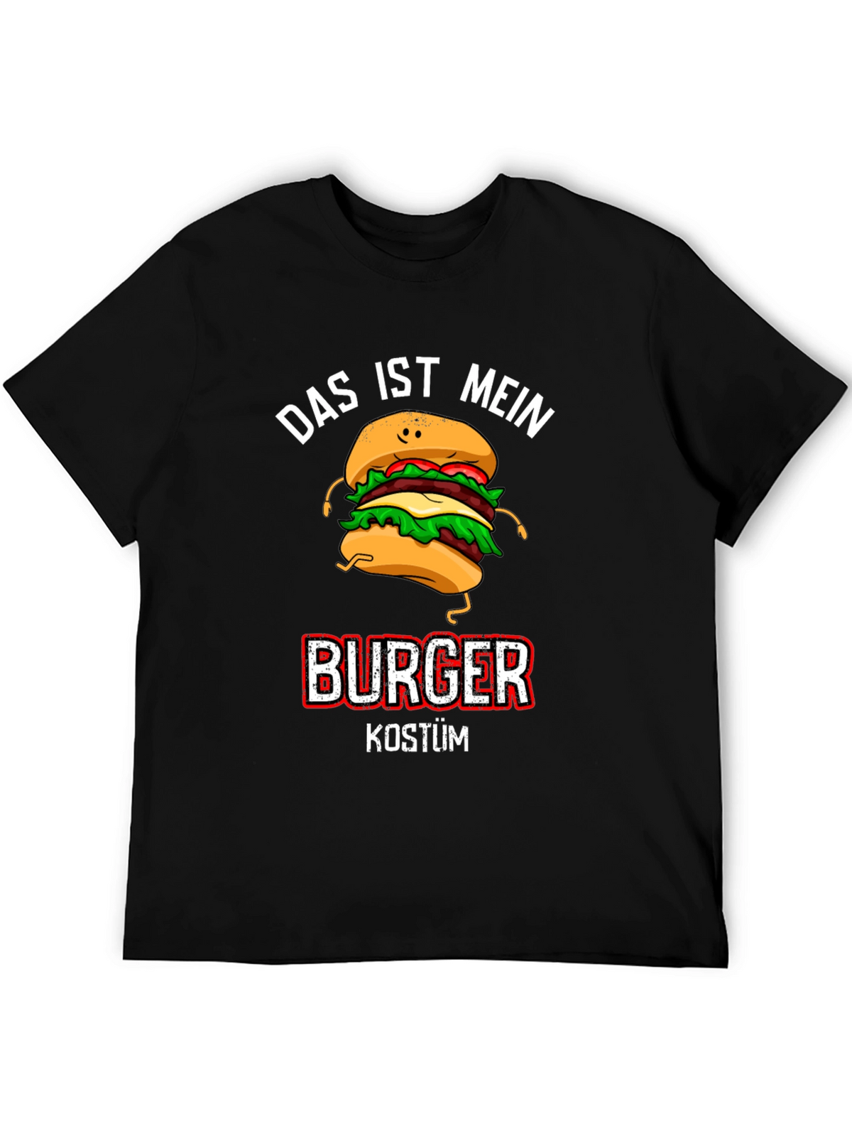 Das Ist Mein Burger Kostüm T-Shirt