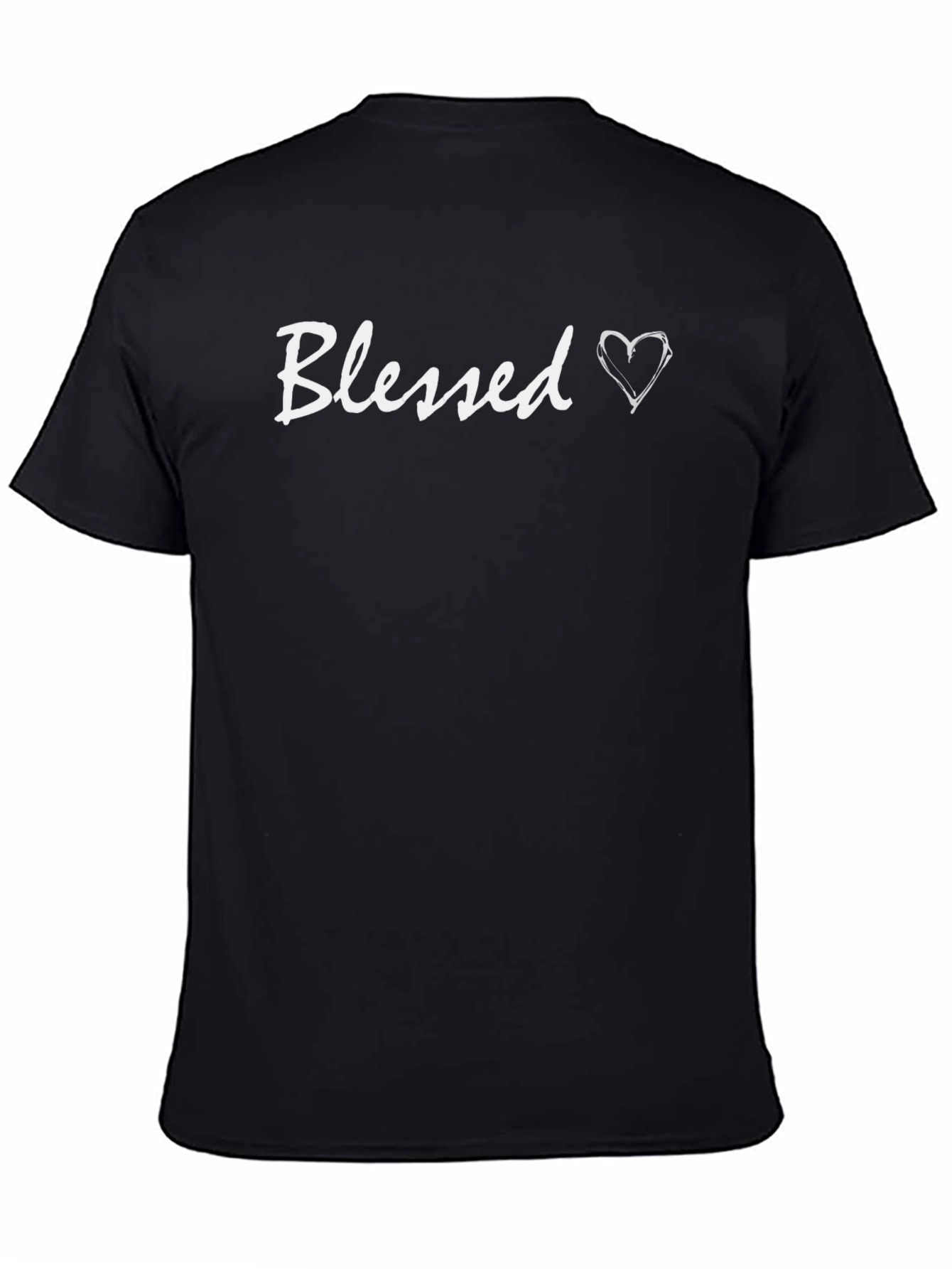 Blessed Heart Graphic T-Shirt - Casual Comfort