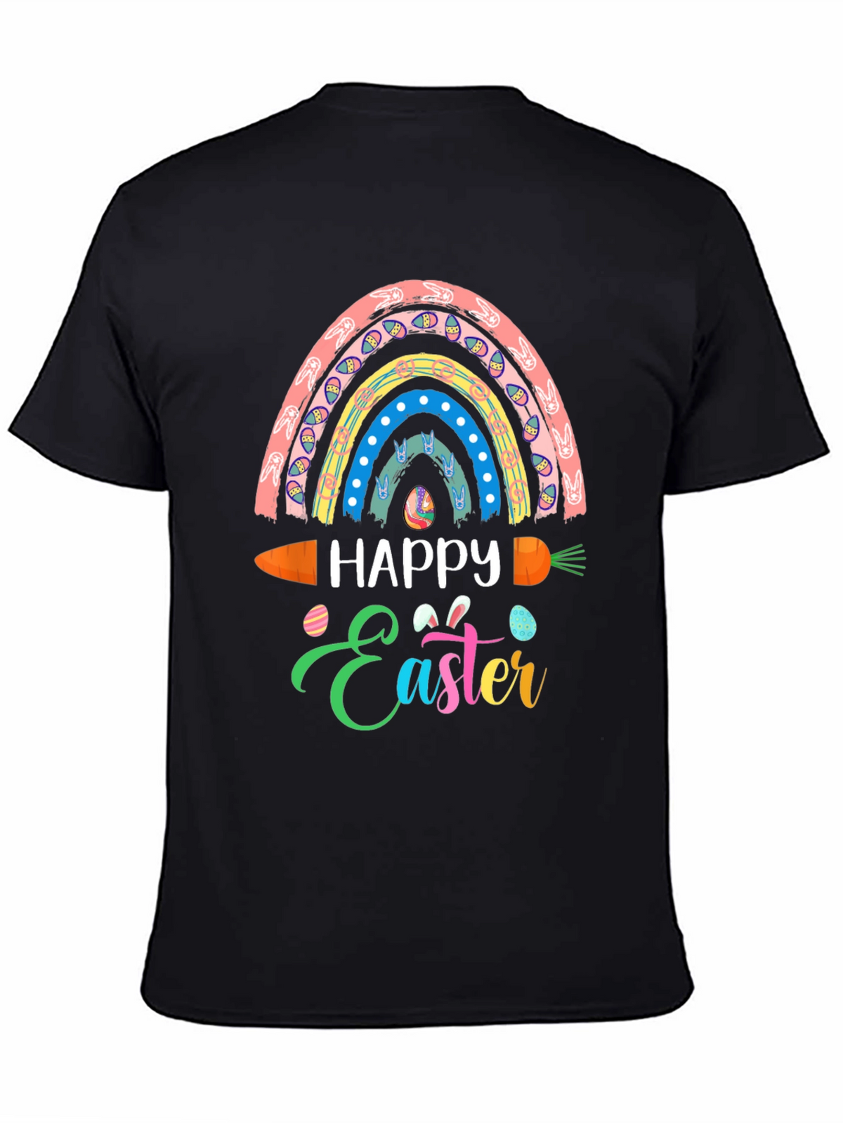 Happy Easter Rainbow Carrot T-Shirt