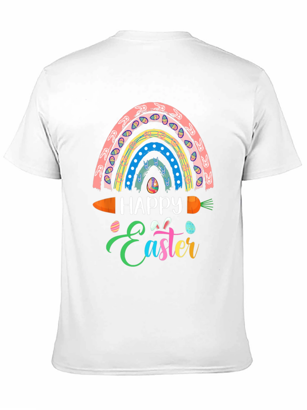 Happy Easter Rainbow Carrot T-Shirt
