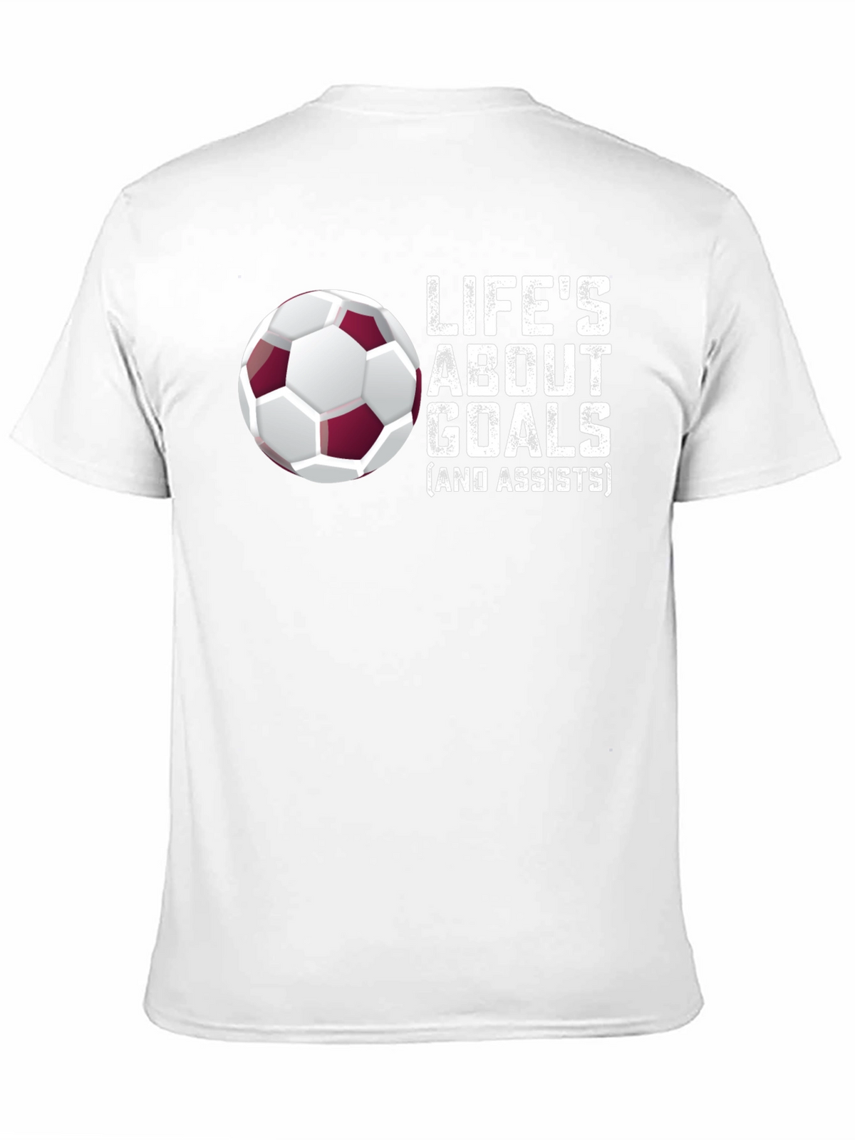 Lifes About Goals Soccer T-Shirt