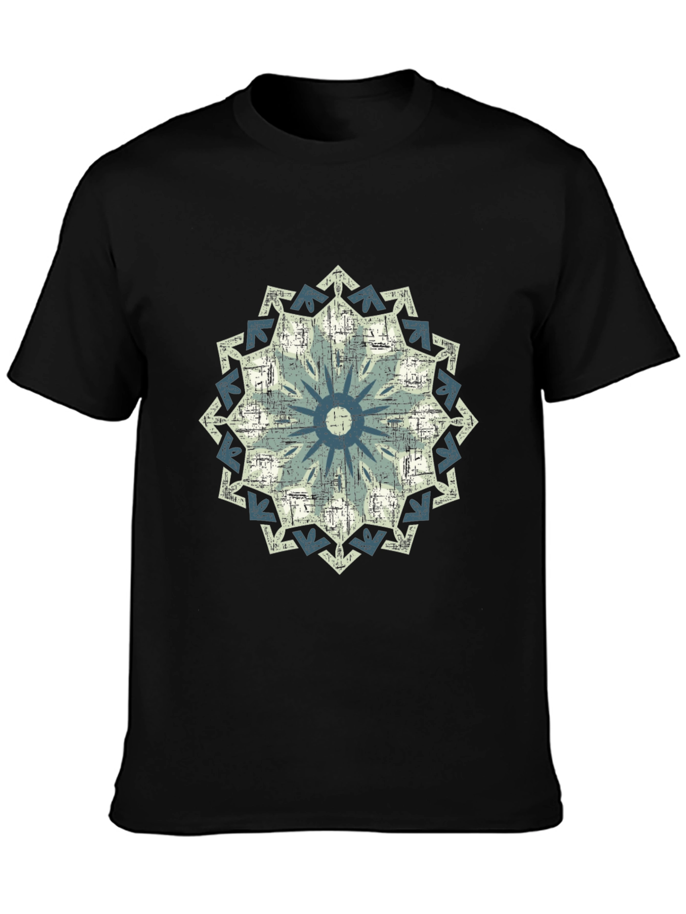 Geometric Mandala Print Tee