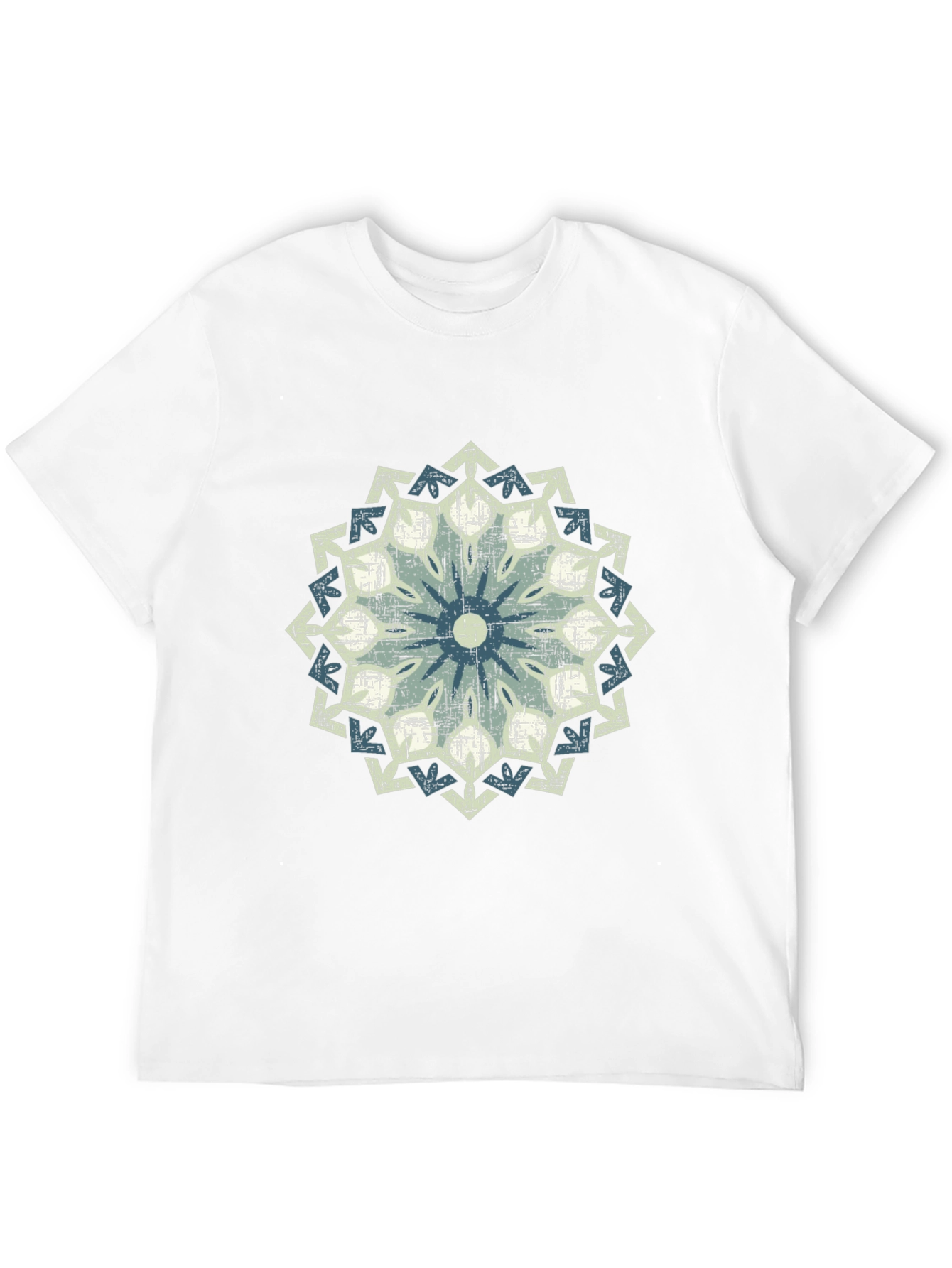 Geometric Mandala Print Tee