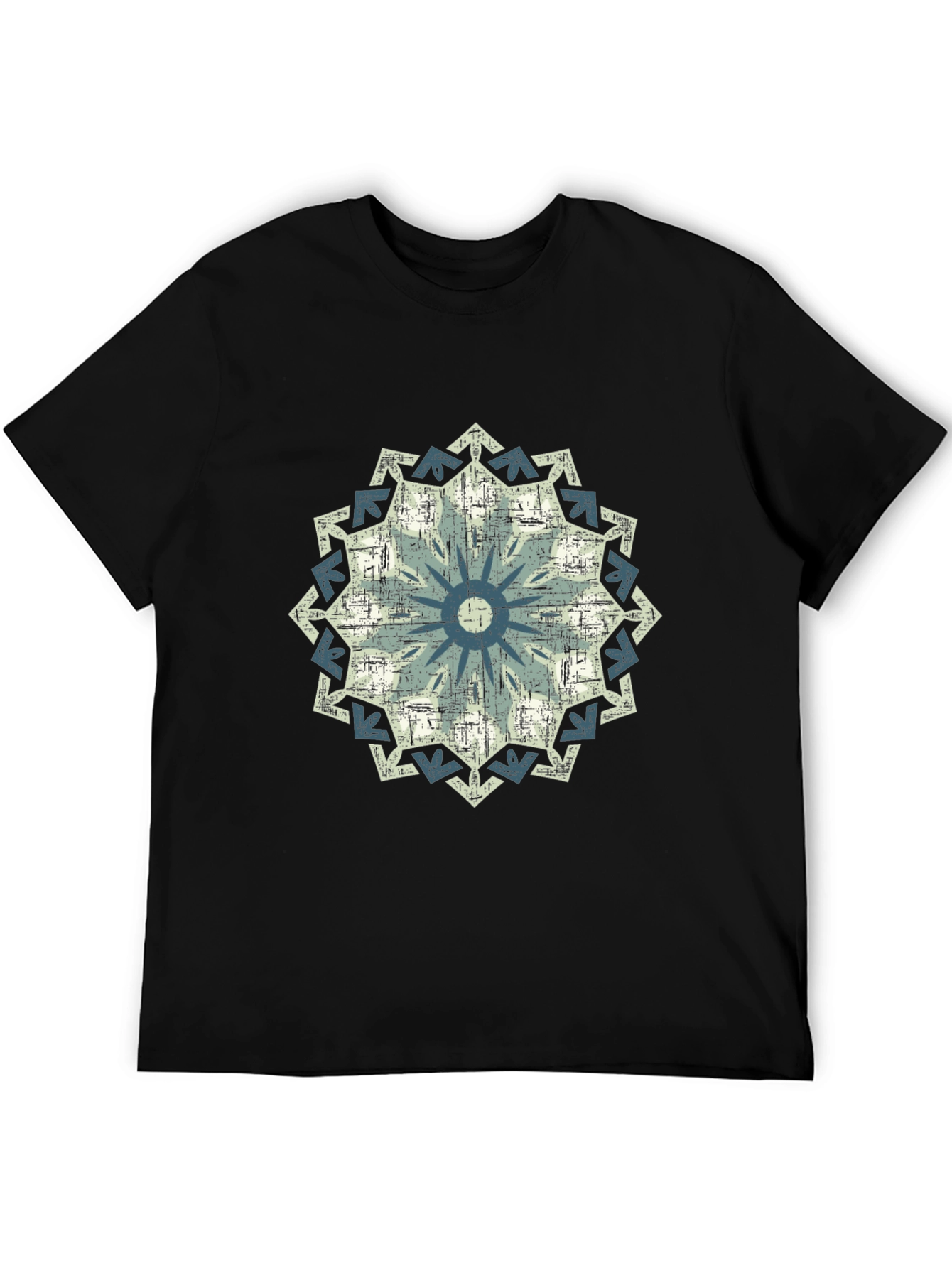 Geometric Mandala Print Tee