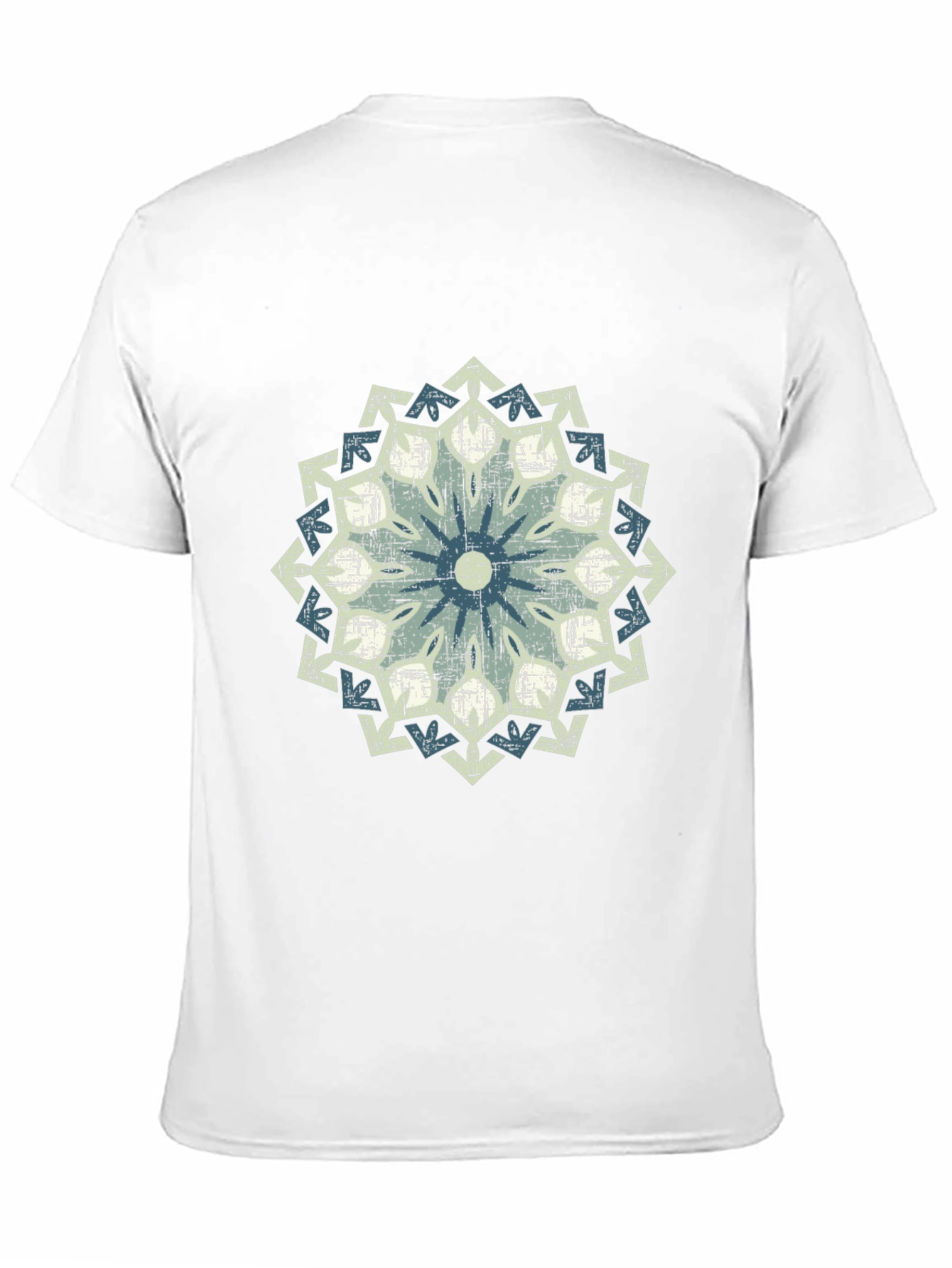 Geometric Mandala Print Tee