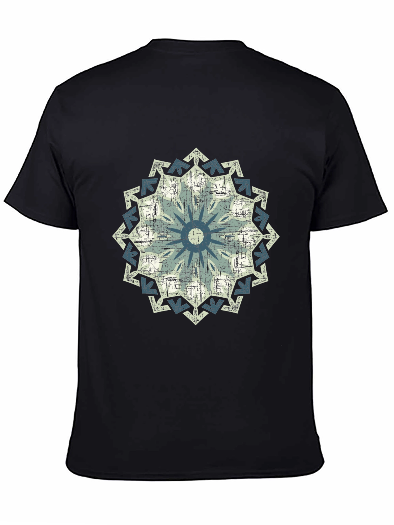 Geometric Mandala Print Tee