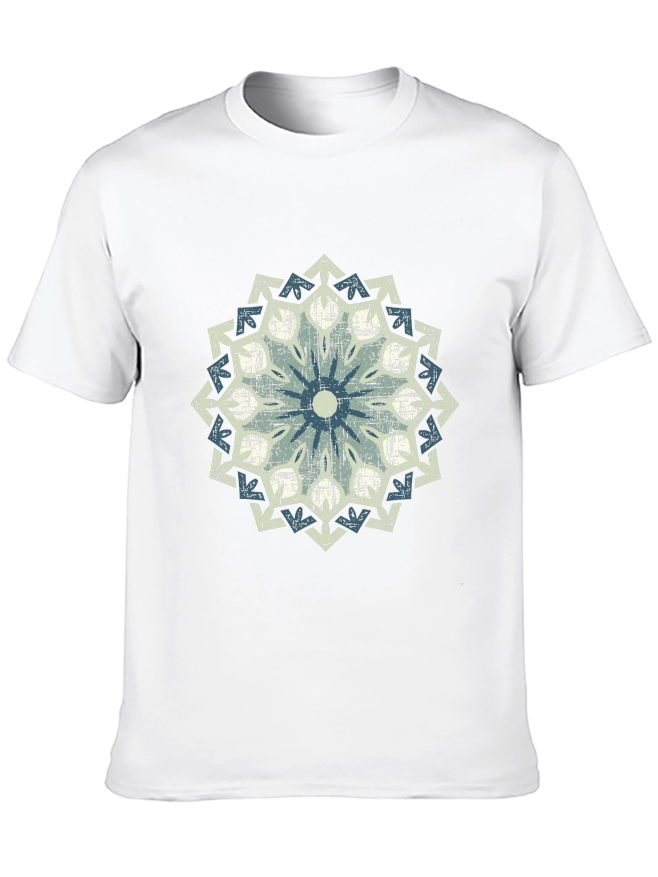 Geometric Mandala Print Tee