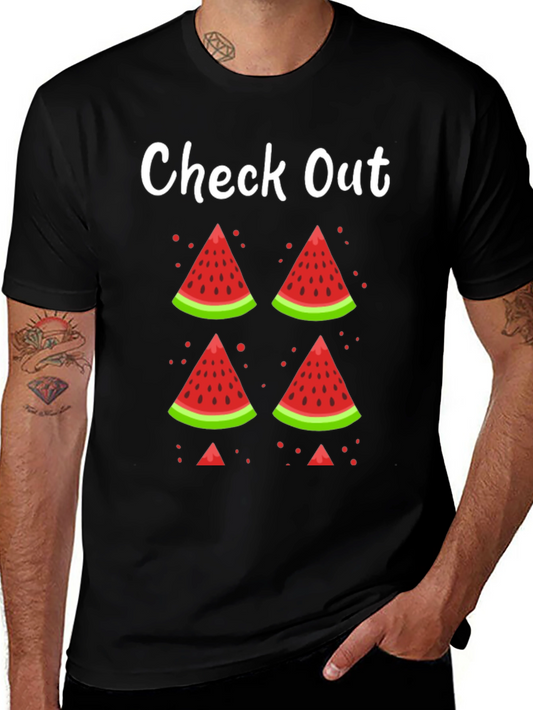 Check Out Watermelon Graphic Tee