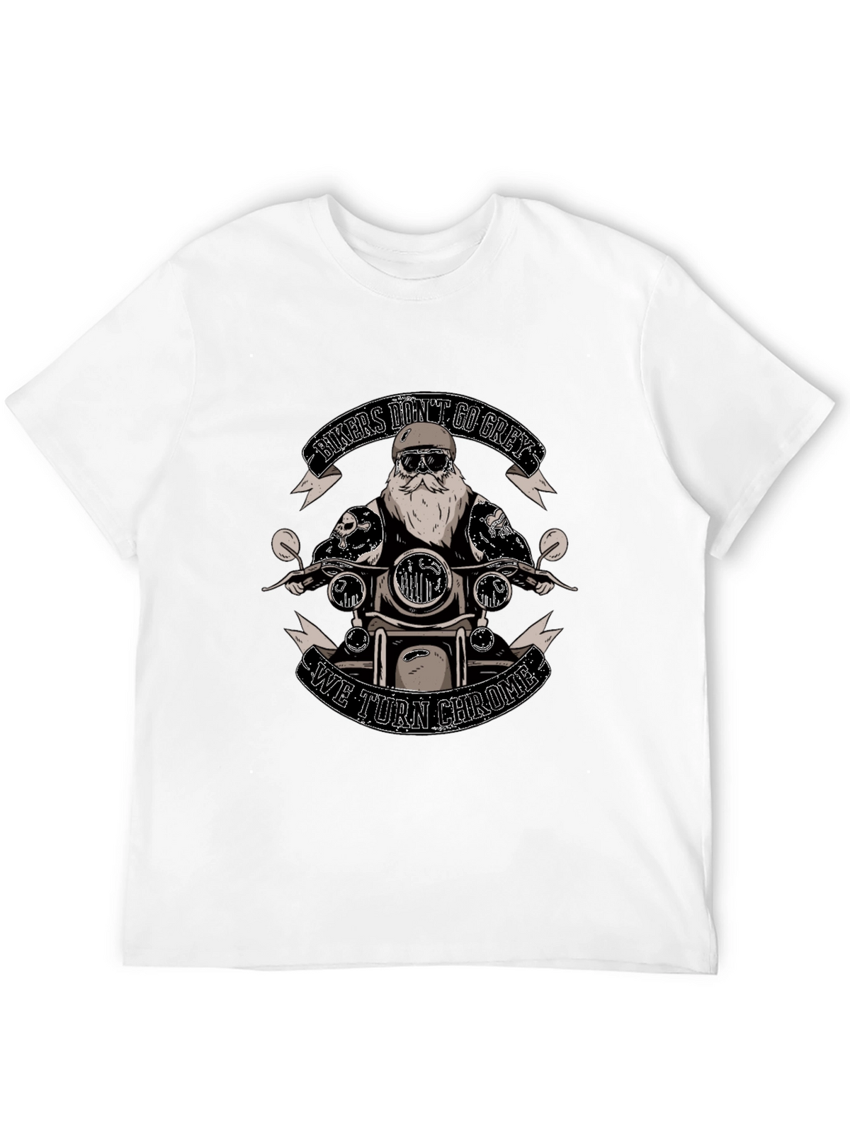 Bikers Dont Go Grey T-Shirt