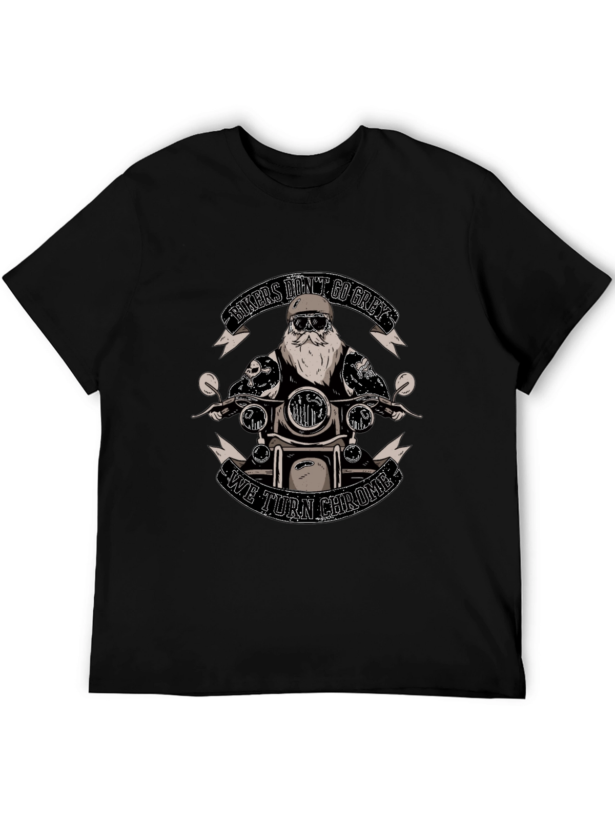 Bikers Dont Go Grey T-Shirt
