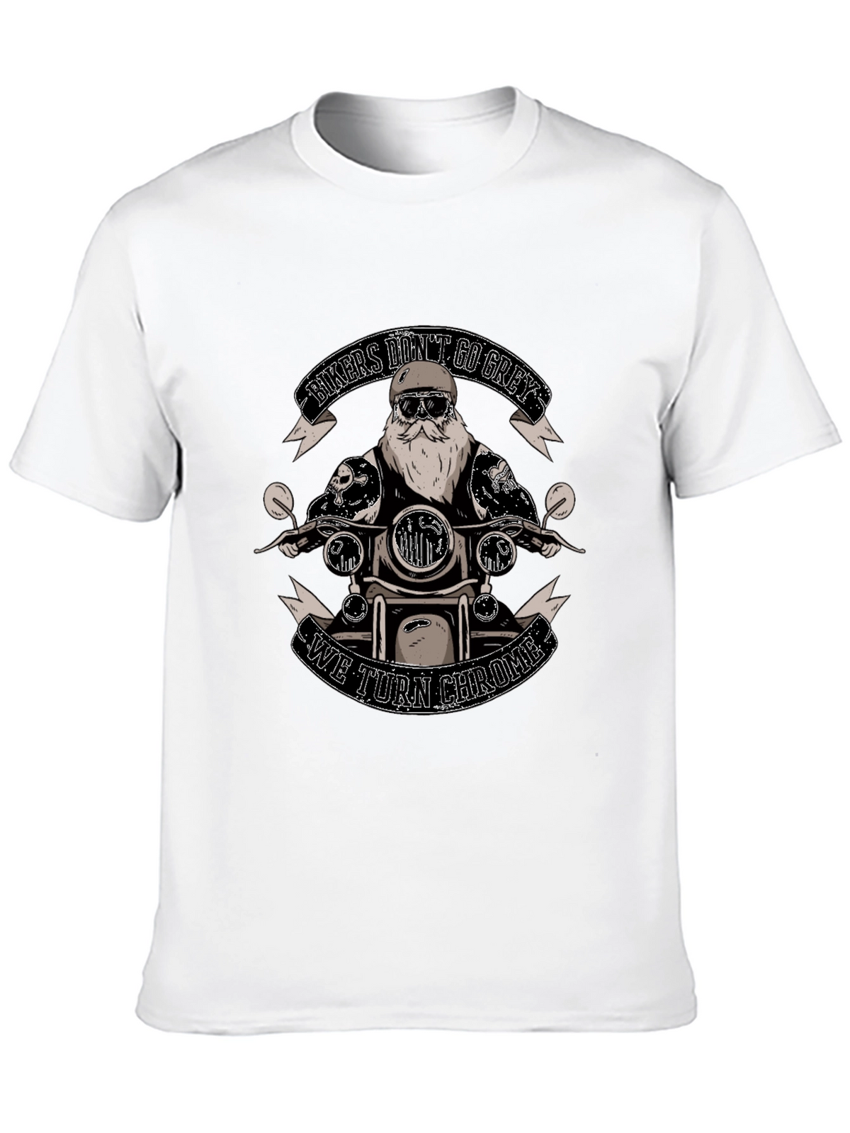 Bikers Dont Go Grey T-Shirt
