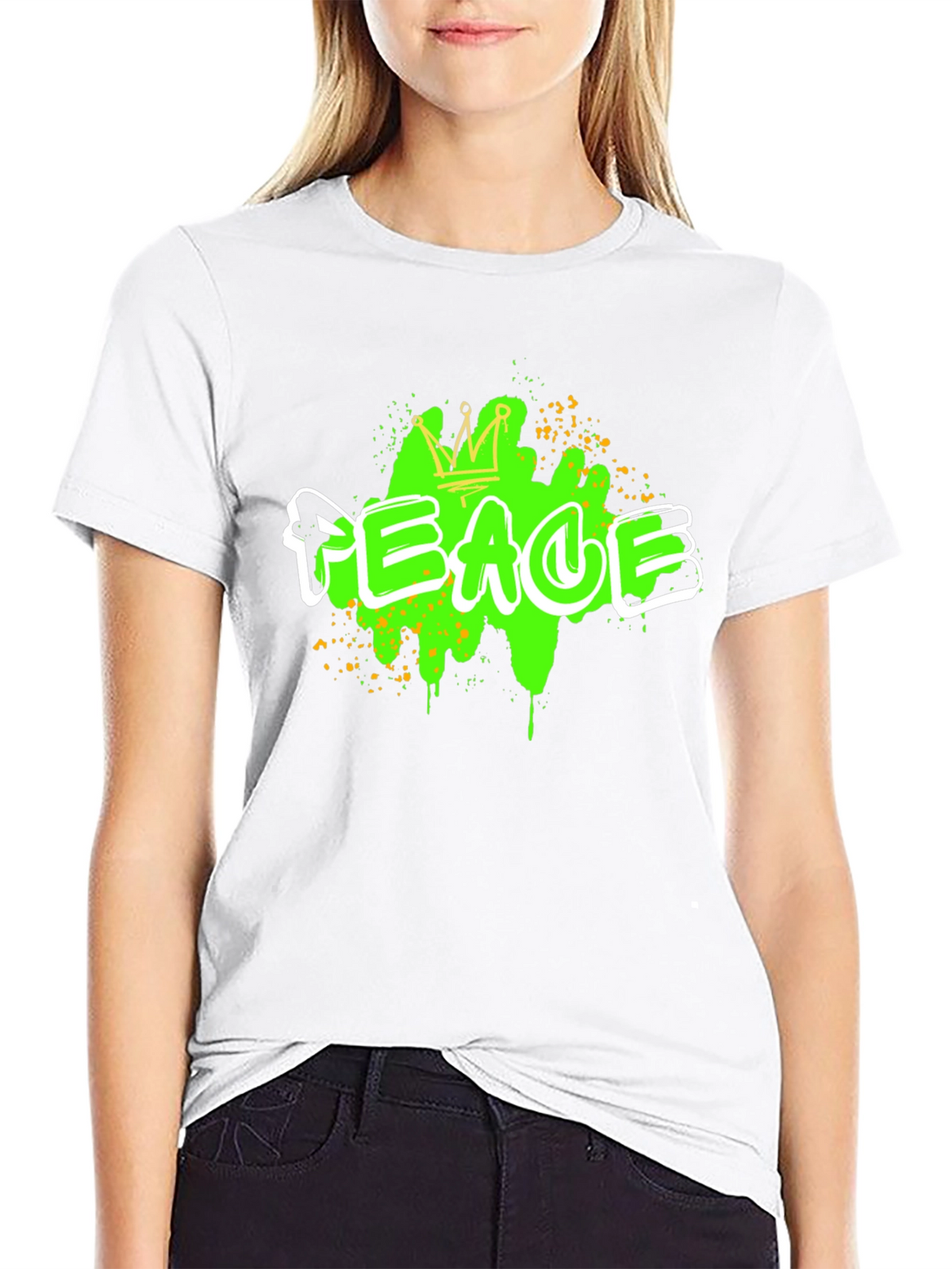 Peace Graphic T-Shirt - Streetwear Style