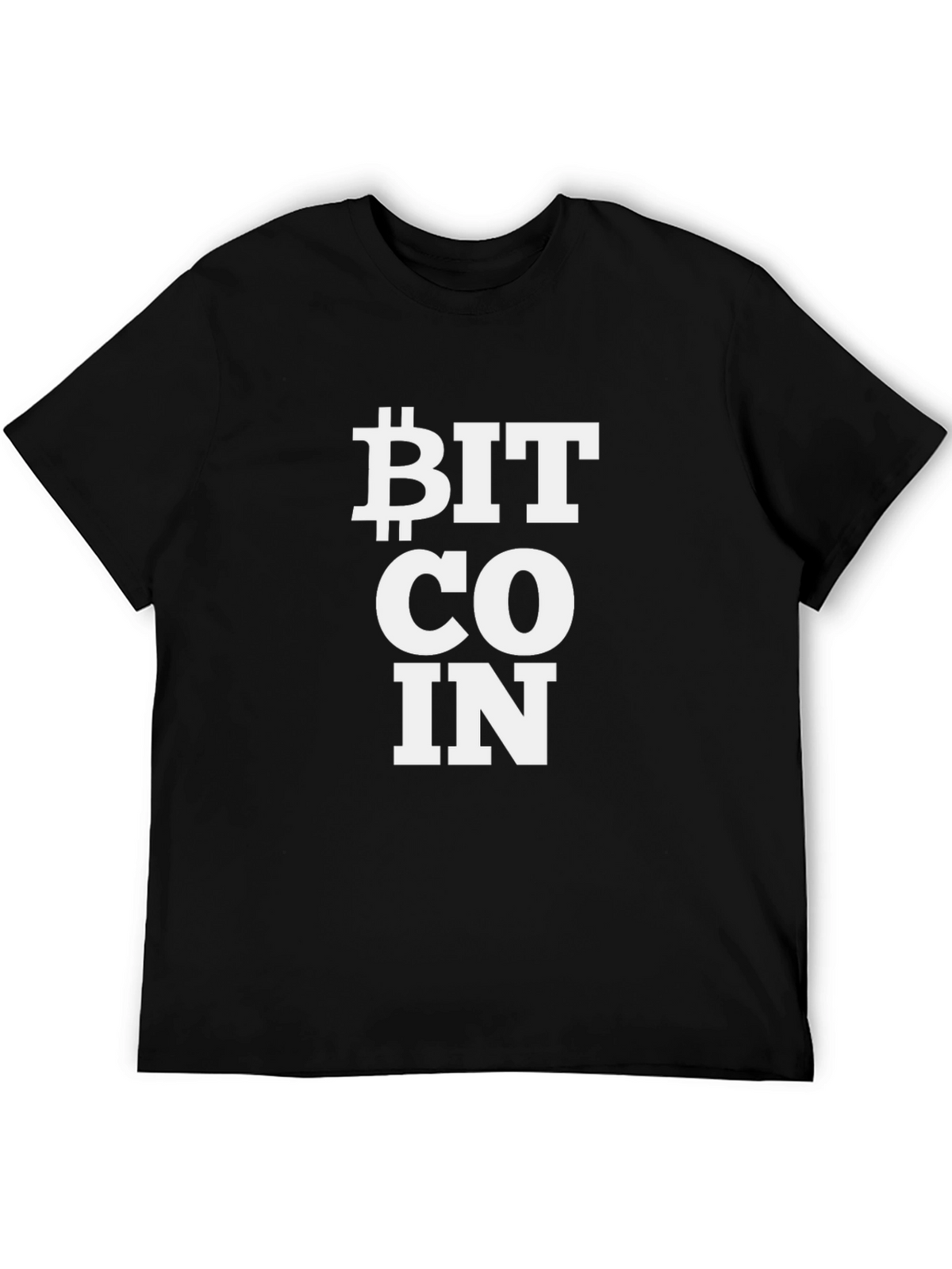 Bitcoin Crypto Black T-Shirt