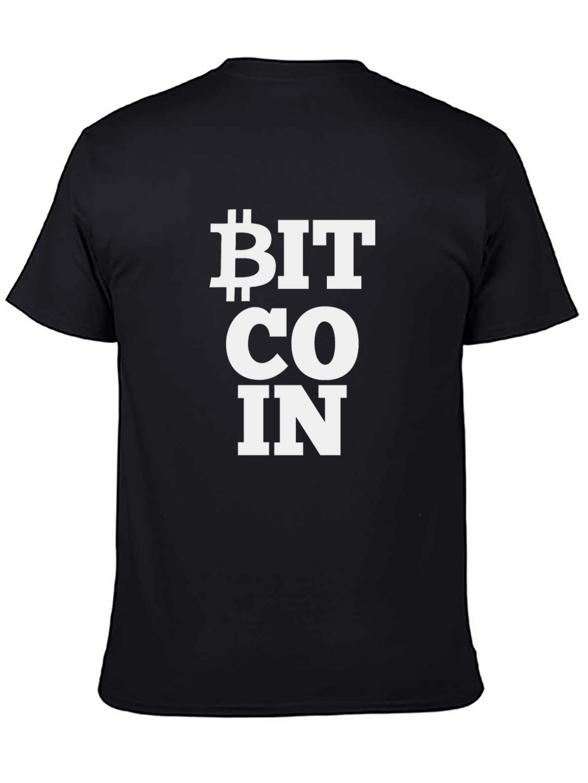 Bitcoin Crypto Black T-Shirt