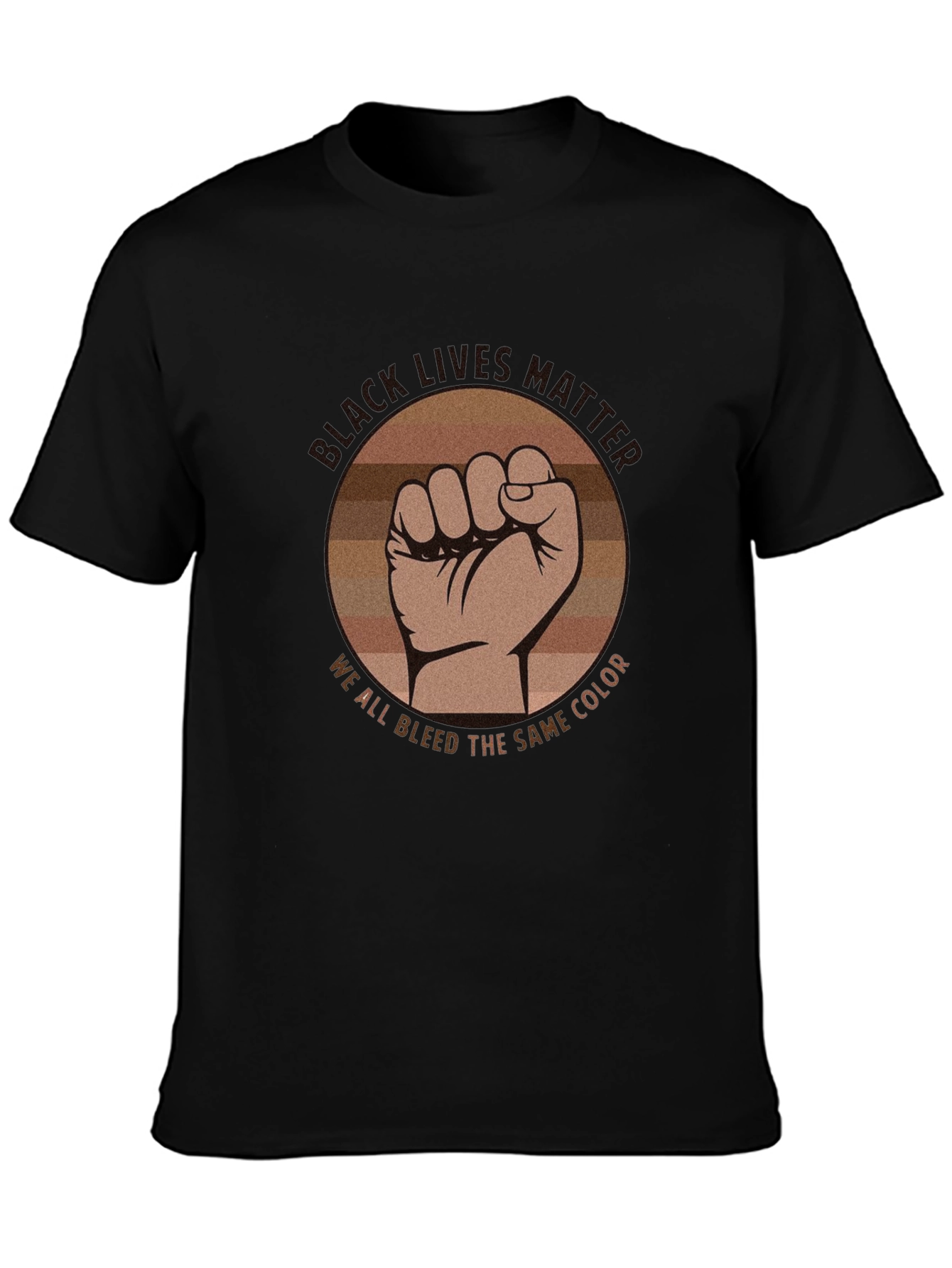 Black Lives Matter Fist Graphic Tee
