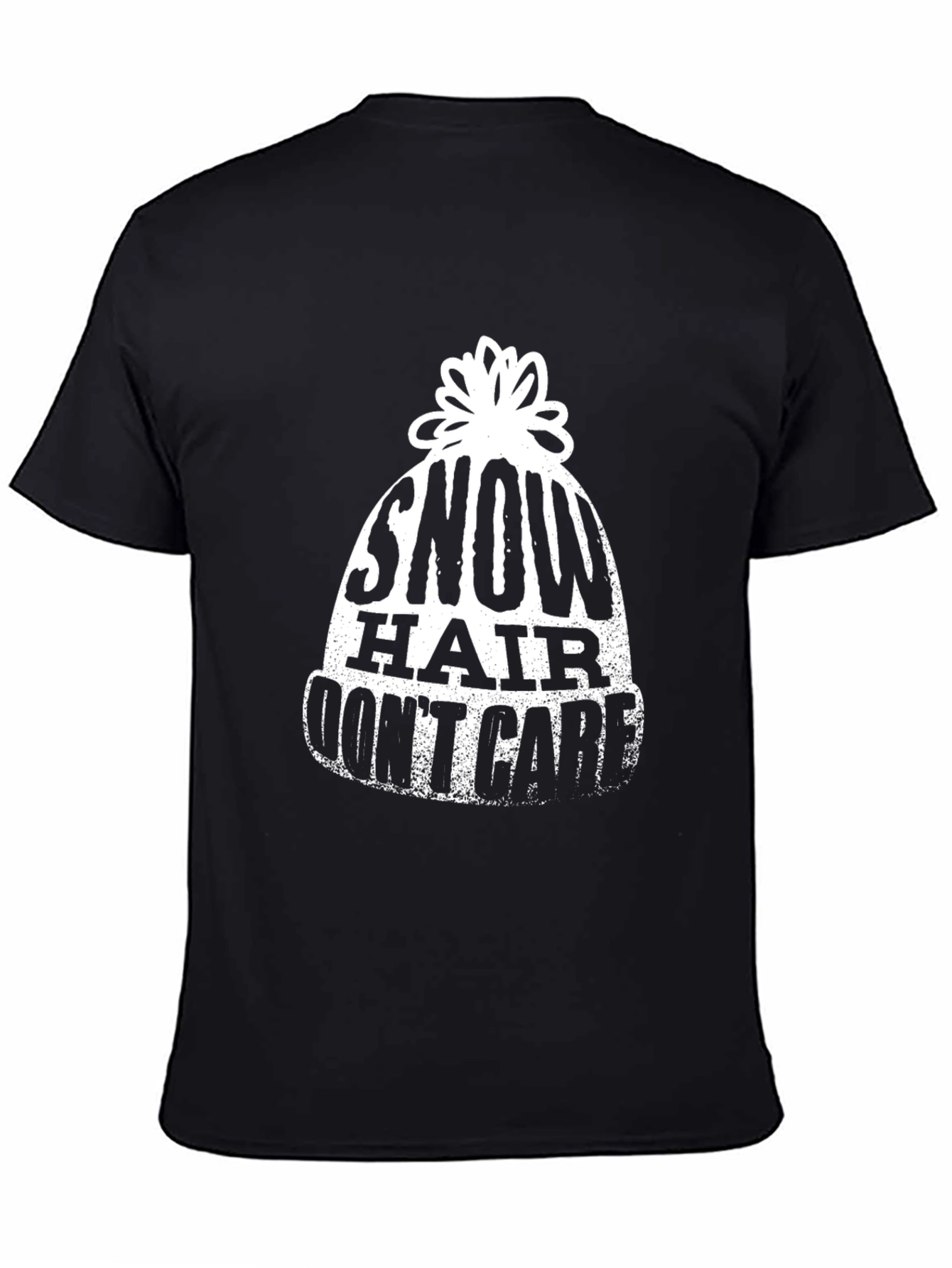 Snow Hair Dont Care Graphic Tee
