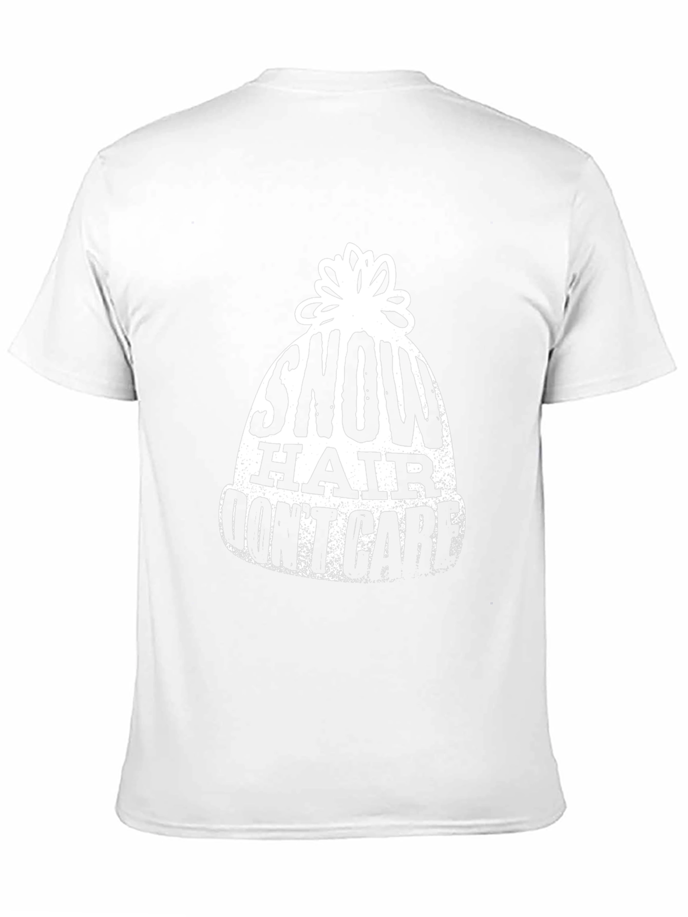 Snow Hair Dont Care Graphic Tee