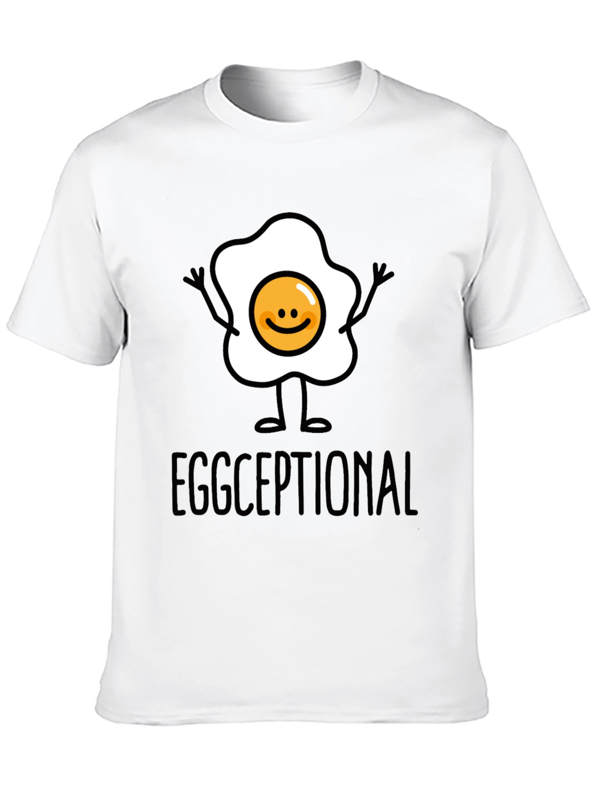 Eggceptional Graphic Tee - Funny Food Pun T-Shirt