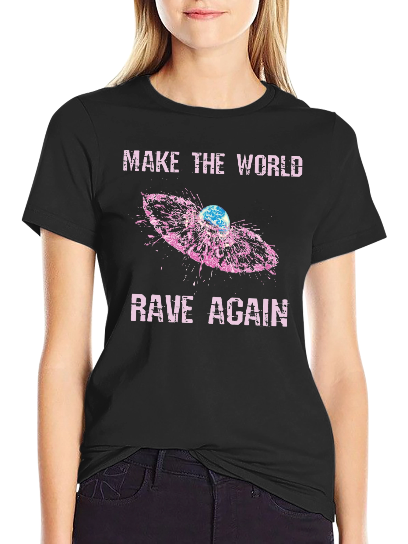 Make The World Rave Again Graphic Tee