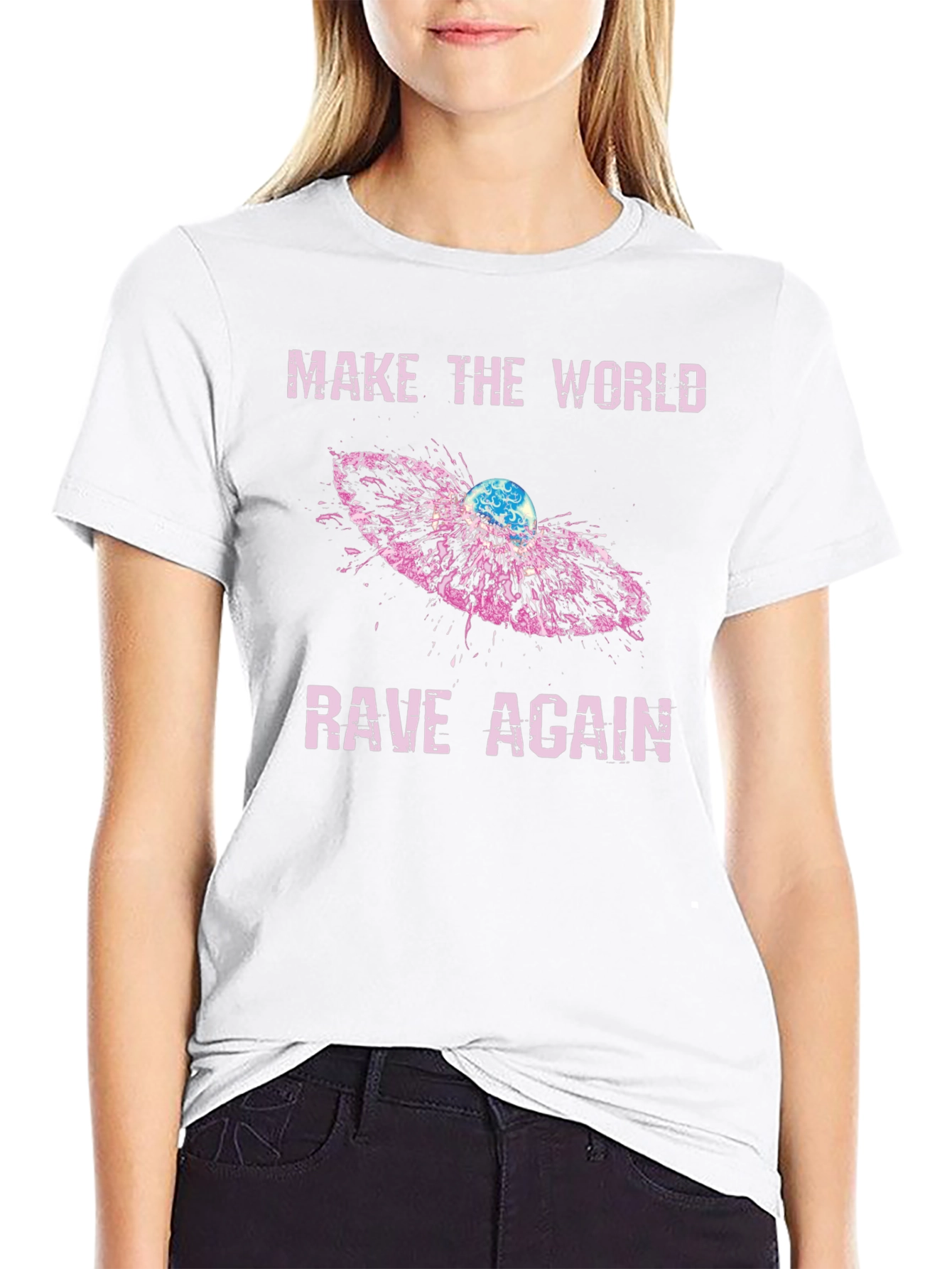 Make The World Rave Again Graphic Tee