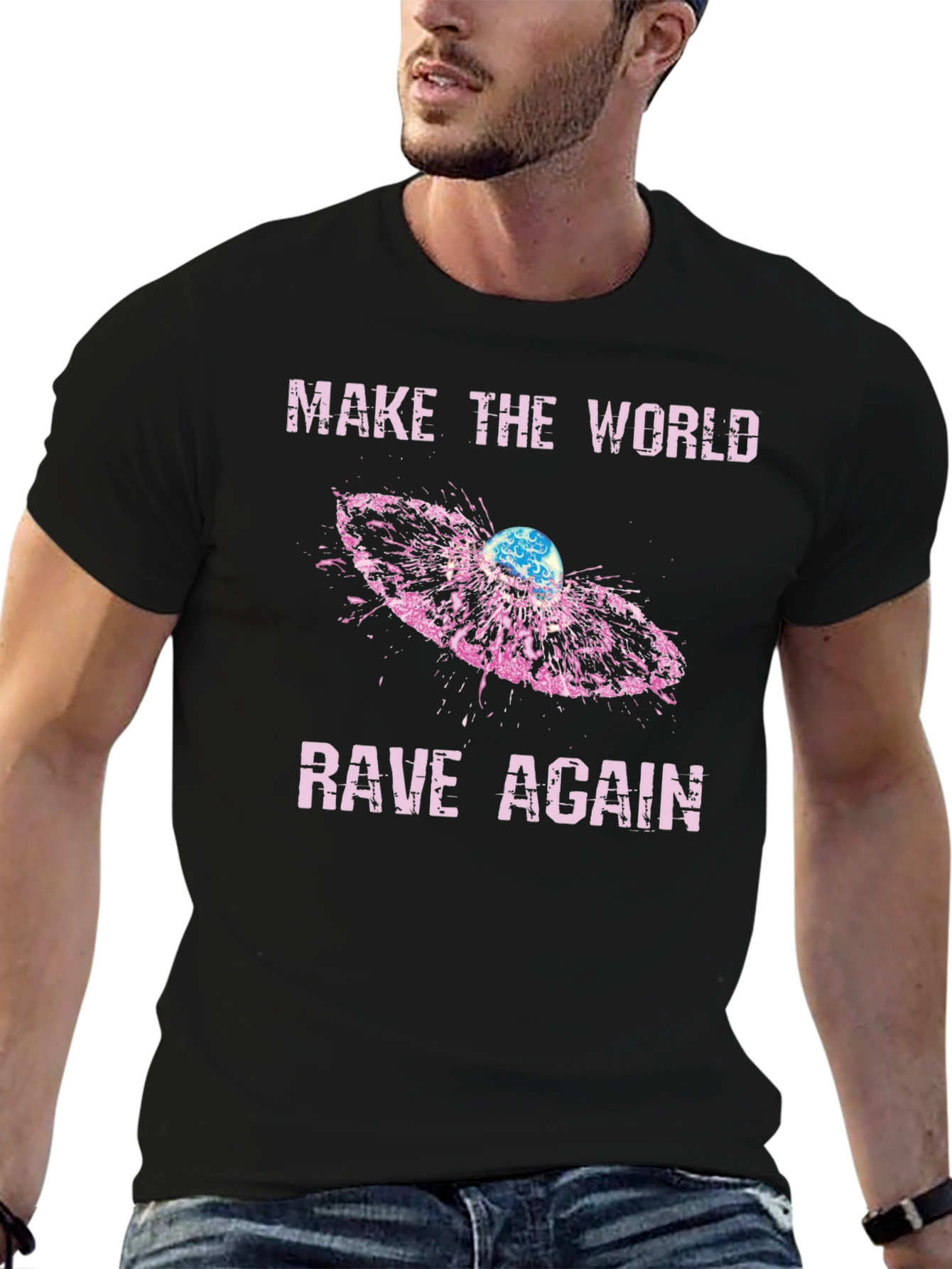 Make The World Rave Again Graphic Tee