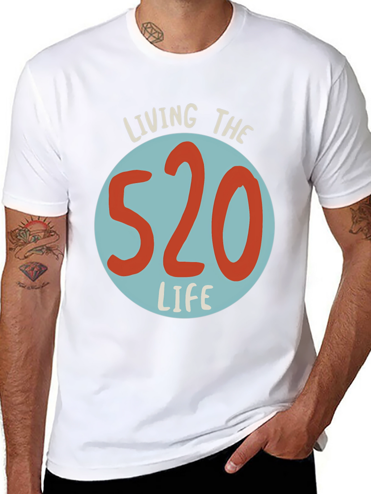 Living the 520 Life T-Shirt - Graphic Tee