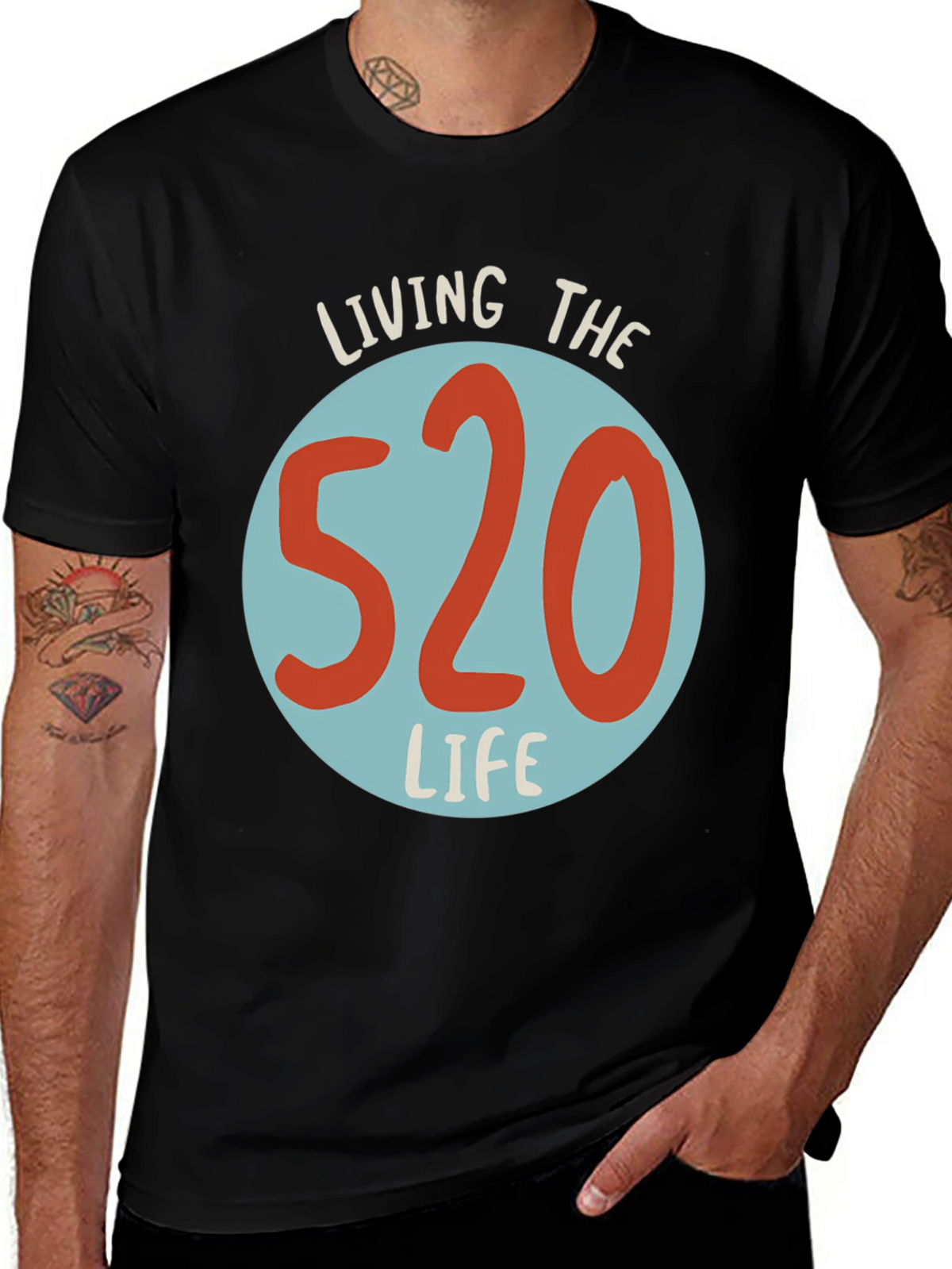 Living the 520 Life T-Shirt - Graphic Tee