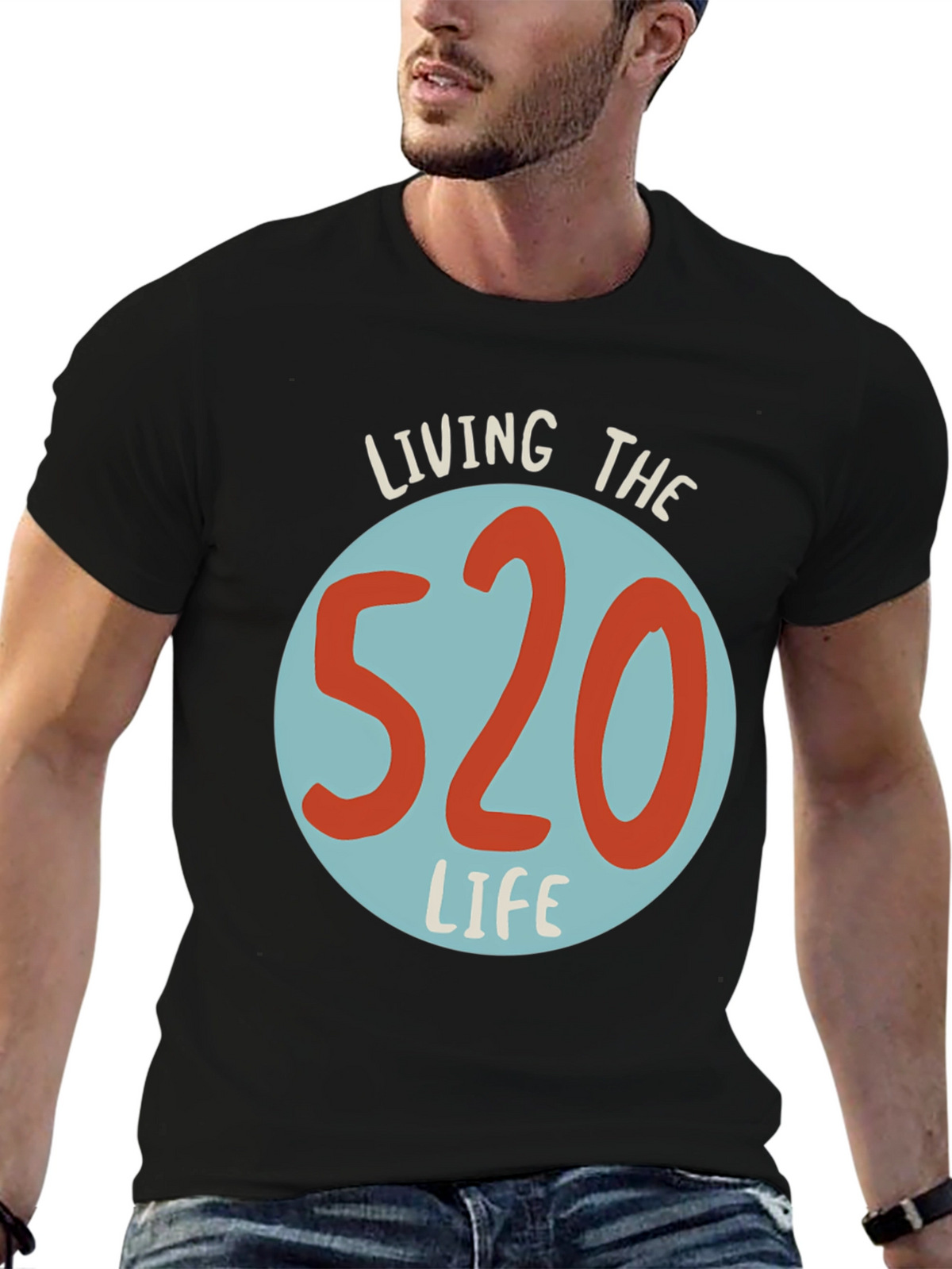 Living the 520 Life T-Shirt - Graphic Tee