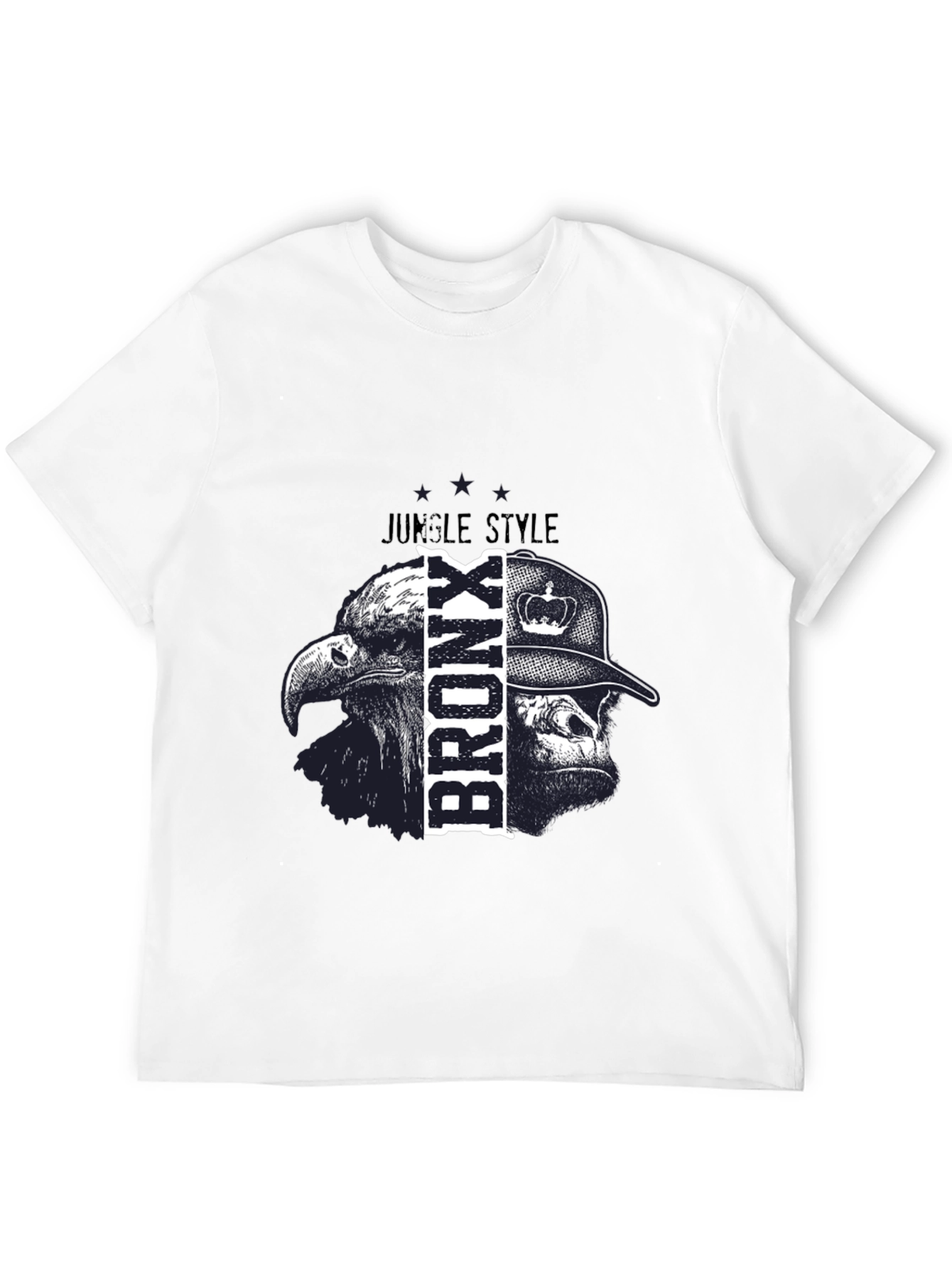 Bronx Jungle Style Graphic T-Shirt