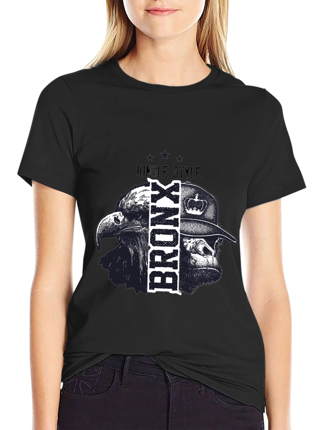 Bronx Jungle Style Graphic T-Shirt