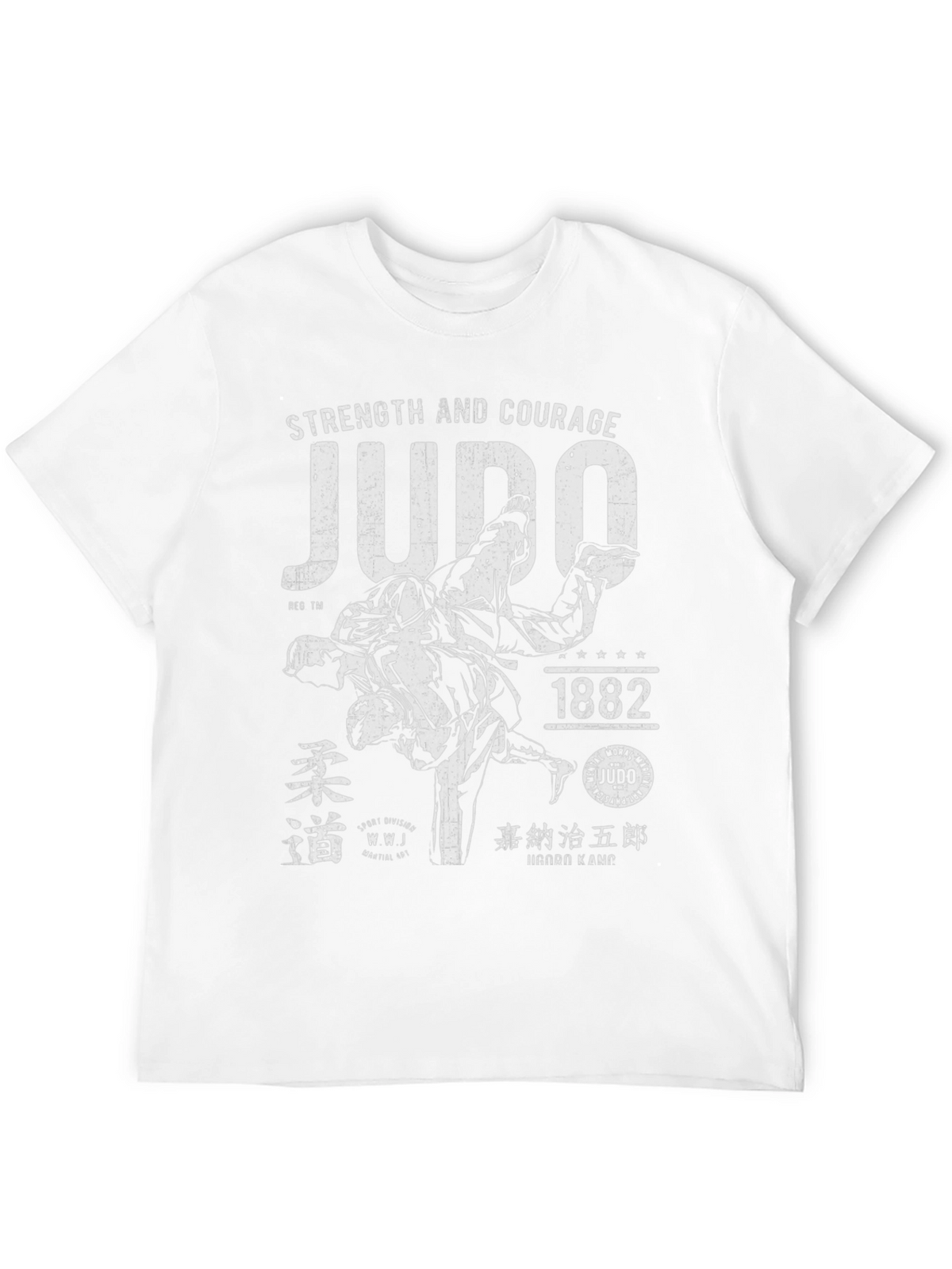 Judo Strength and Courage Graphic T-Shirt