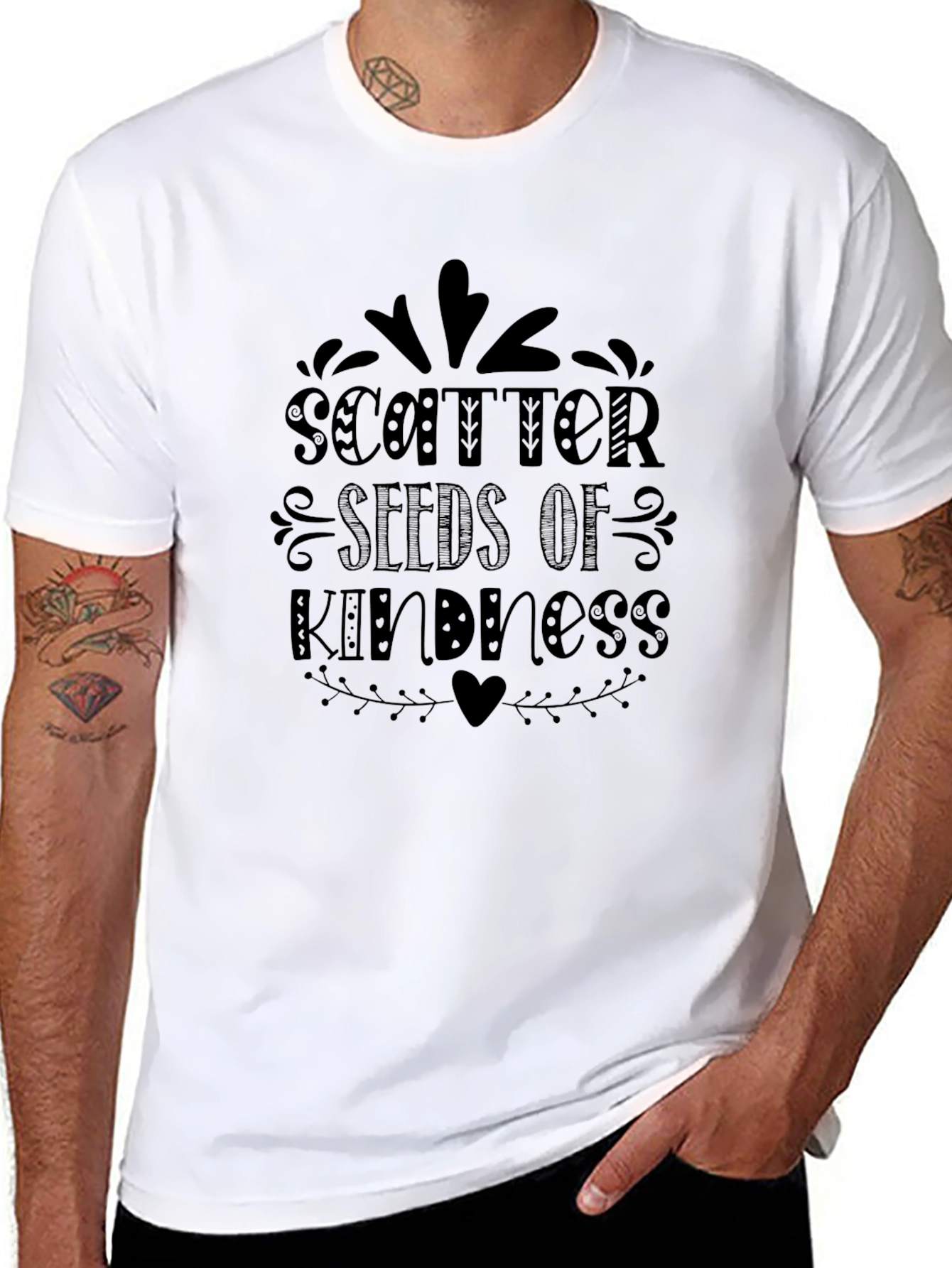 Scatter Seeds of Kindness Graphic Tee
